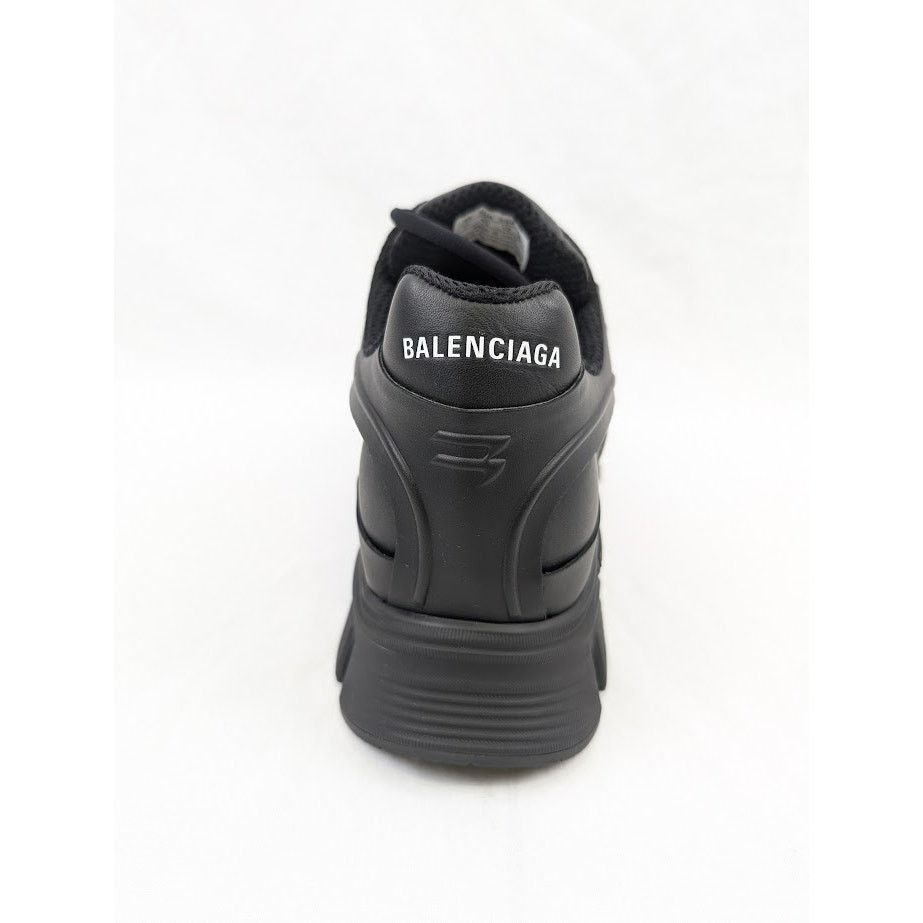 Balenciaga o1rshd1 Nappa Silk Phantom Sneakers in Black Size US 12 / EU 45 - 12 Thumbnail