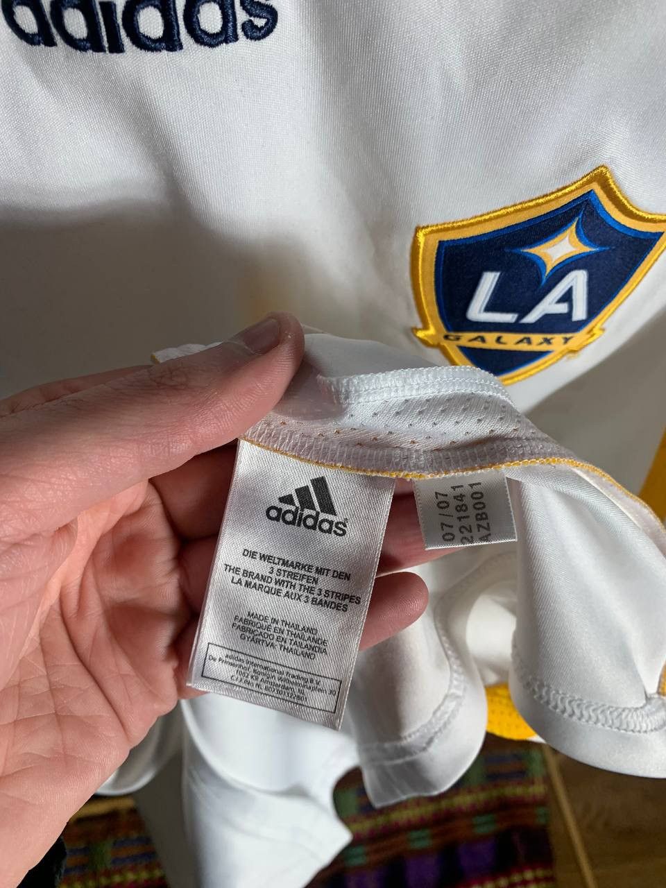 Adidas VINTAGE ADIDAS FC LOS ANGELES LA GALAXY SOCCER JERSEY RETRO Size US M / EU 48-50 / 2 - 7 Thumbnail