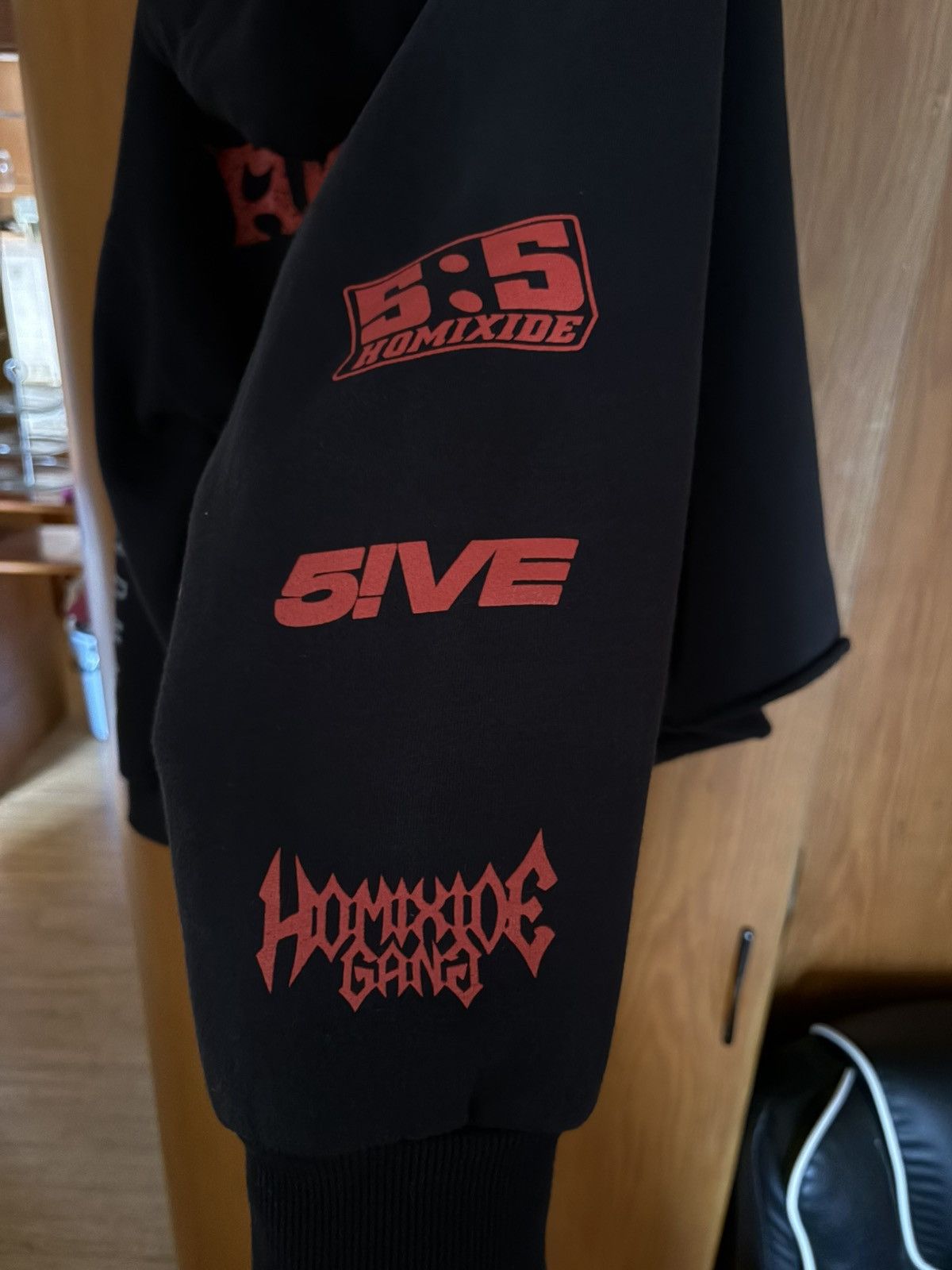 Playboi Carti homixide gang hoodie Size US XL / EU 56 / 4 - 4 Thumbnail