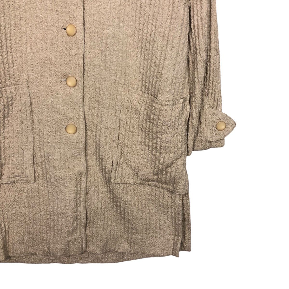 Issey Miyake GIGI Vintage Avant-Garde Textured Coat Japan Domestic Market Size US M / EU 48-50 / 2 - 6 Thumbnail