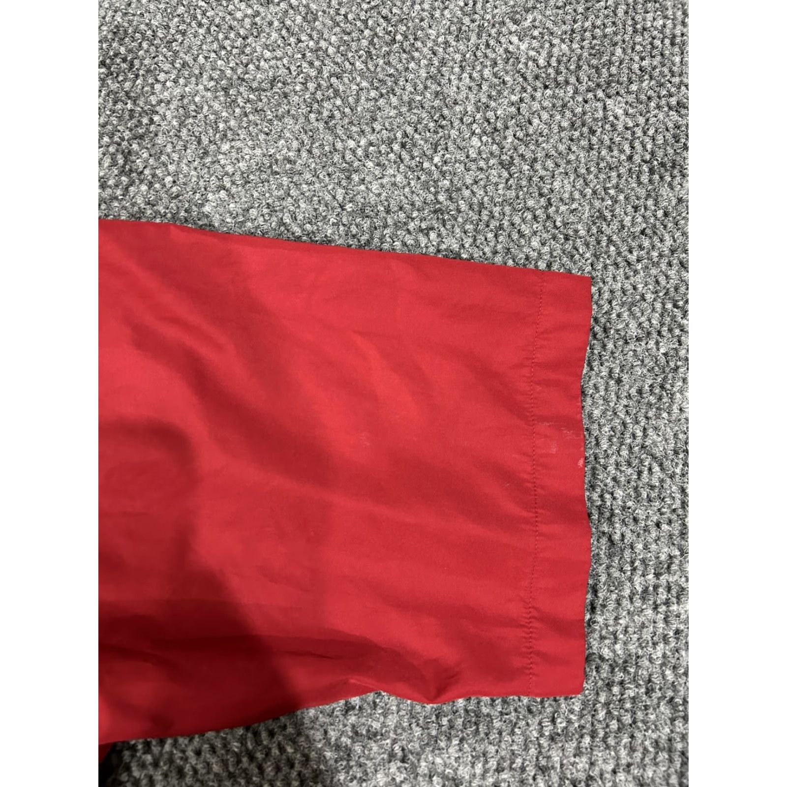 Footjoy FootJoy Jacket Mens Large Red Short Sleeve Windbreaker Pullover V Neck Golf Pockets Elastic Waist Size US L / EU 52-54 / 3 - 3 Thumbnail