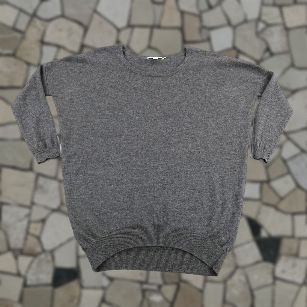 Boden VINTAGE Boden Sweater Women Size 8 Gray Wool Pullover Tunic Long Sleeve Round Neck Outdoor Regular Fit Womens Size M / US 6-8 / IT 42-44 - 1 Thumbnail