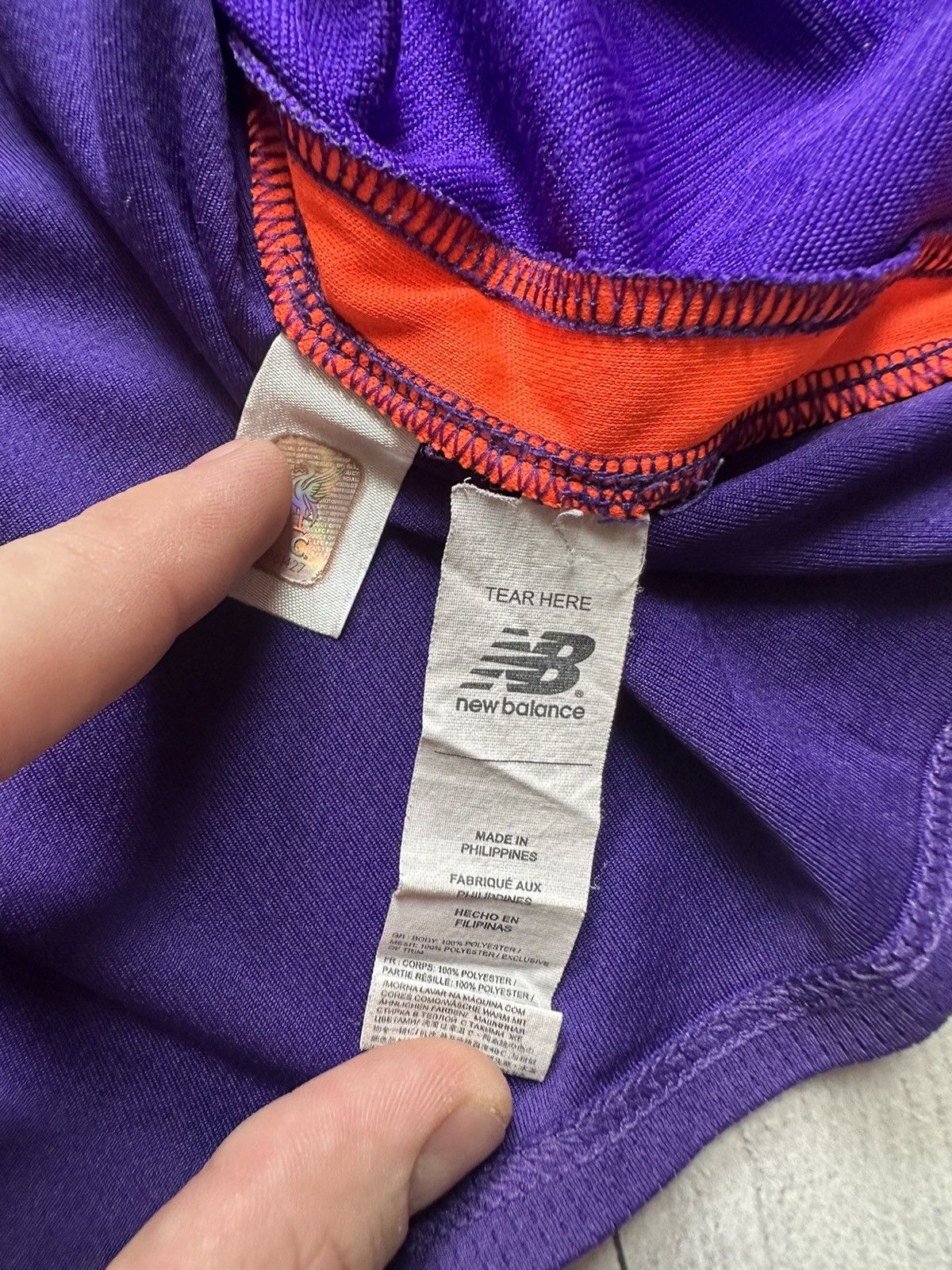 Vintage Vintage Liverpool soccer jersey purple rare size L Size US L / EU 52-54 / 3 - 9 Thumbnail