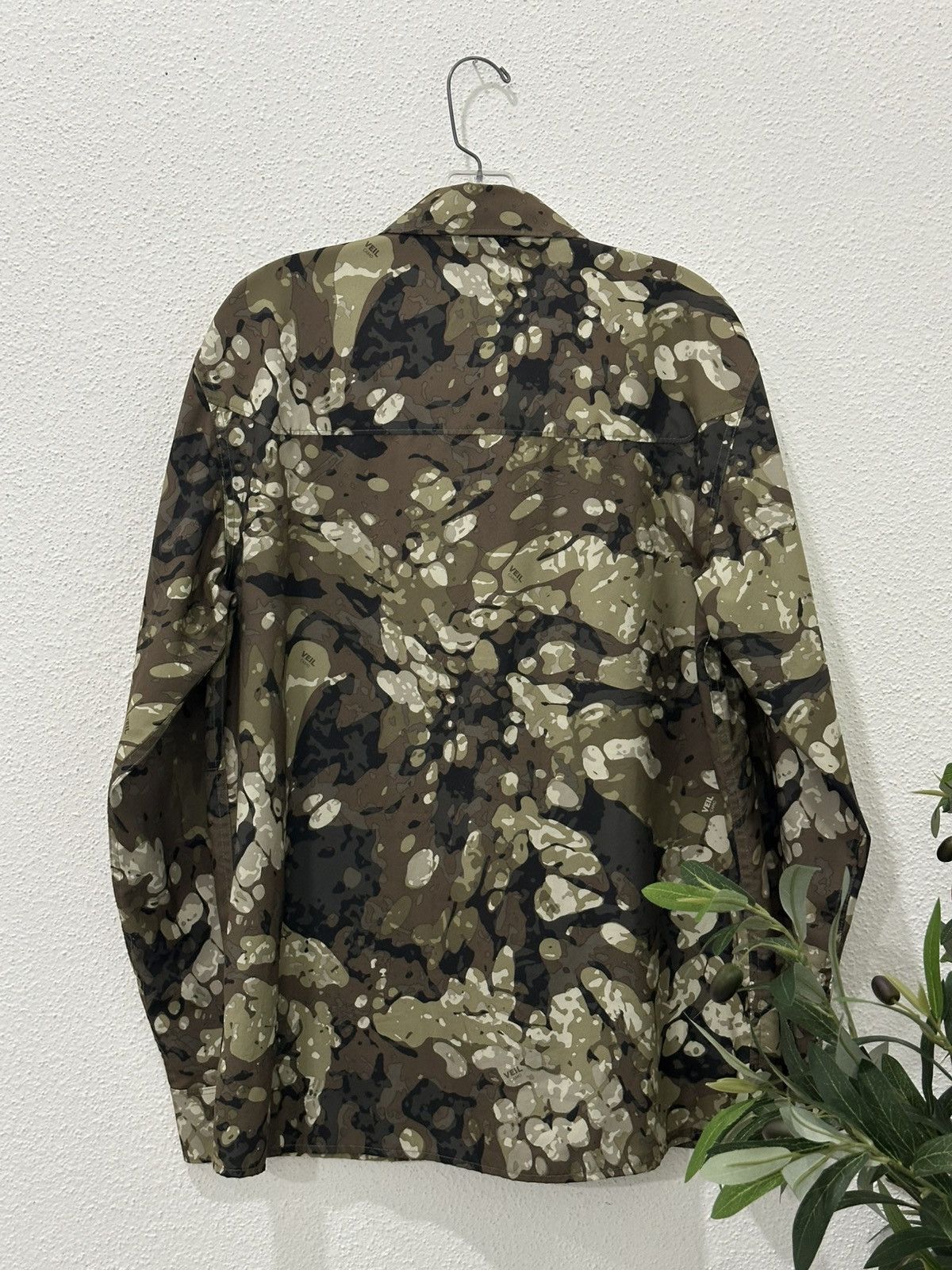 Simms Simms Double Haul L/S Veil Camo Button Down Shirt M Hunting Size US M / EU 48-50 / 2 - 3 Thumbnail
