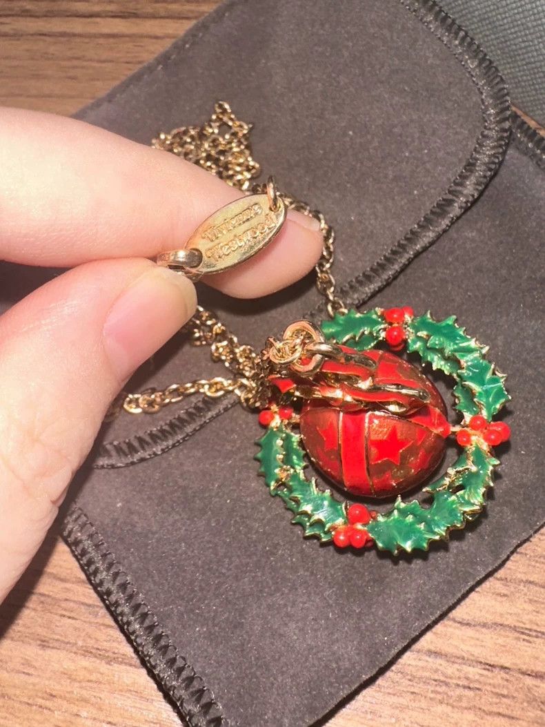 Vivienne Westwood Vivienne Westwood Christmas Limited Edition Orb Large Neck Size ONE SIZE - 9 Thumbnail