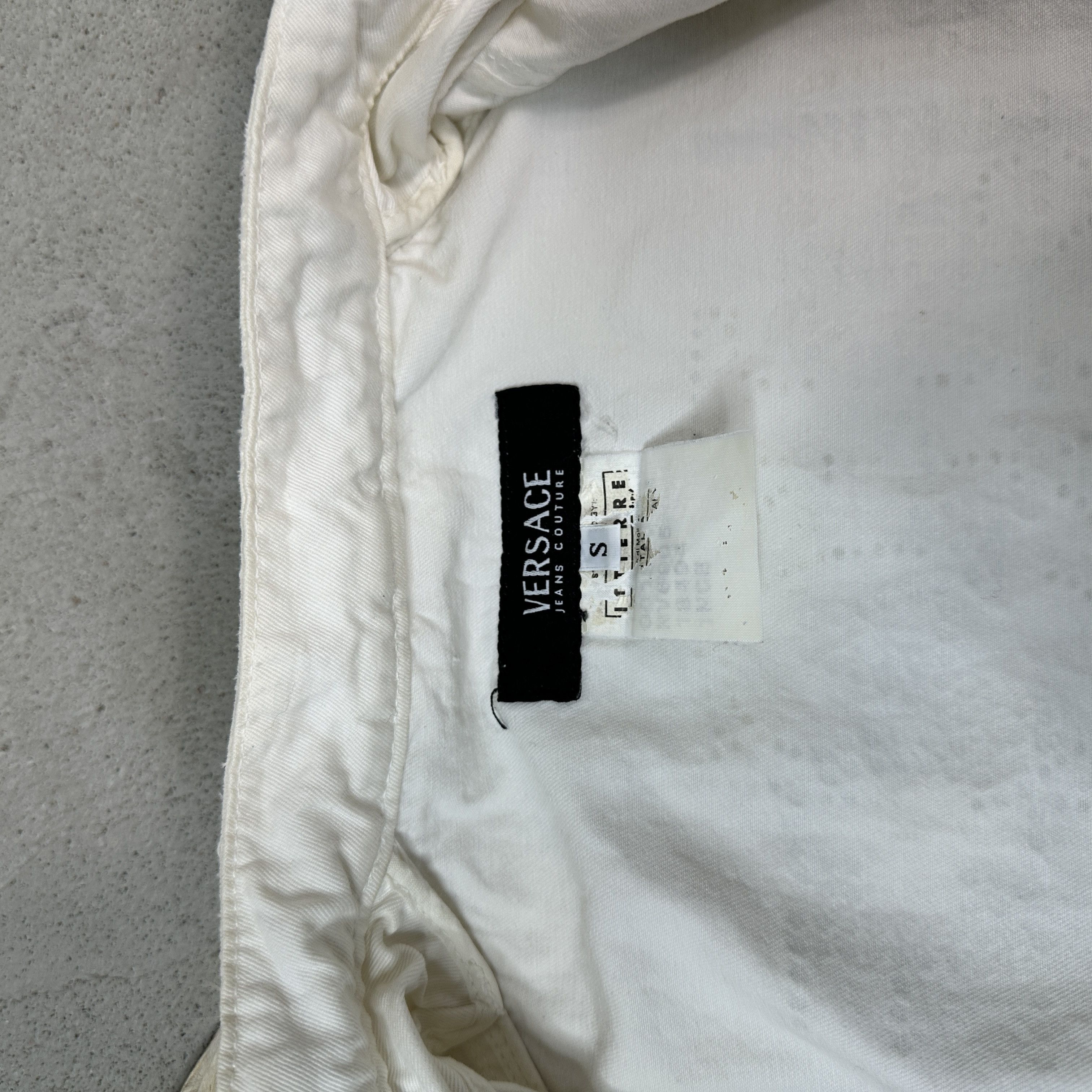 Versace × Vintage Women's Fitted Vintage Versace Y2K Jacket Size S / US 4 / IT 40 - 6 Thumbnail