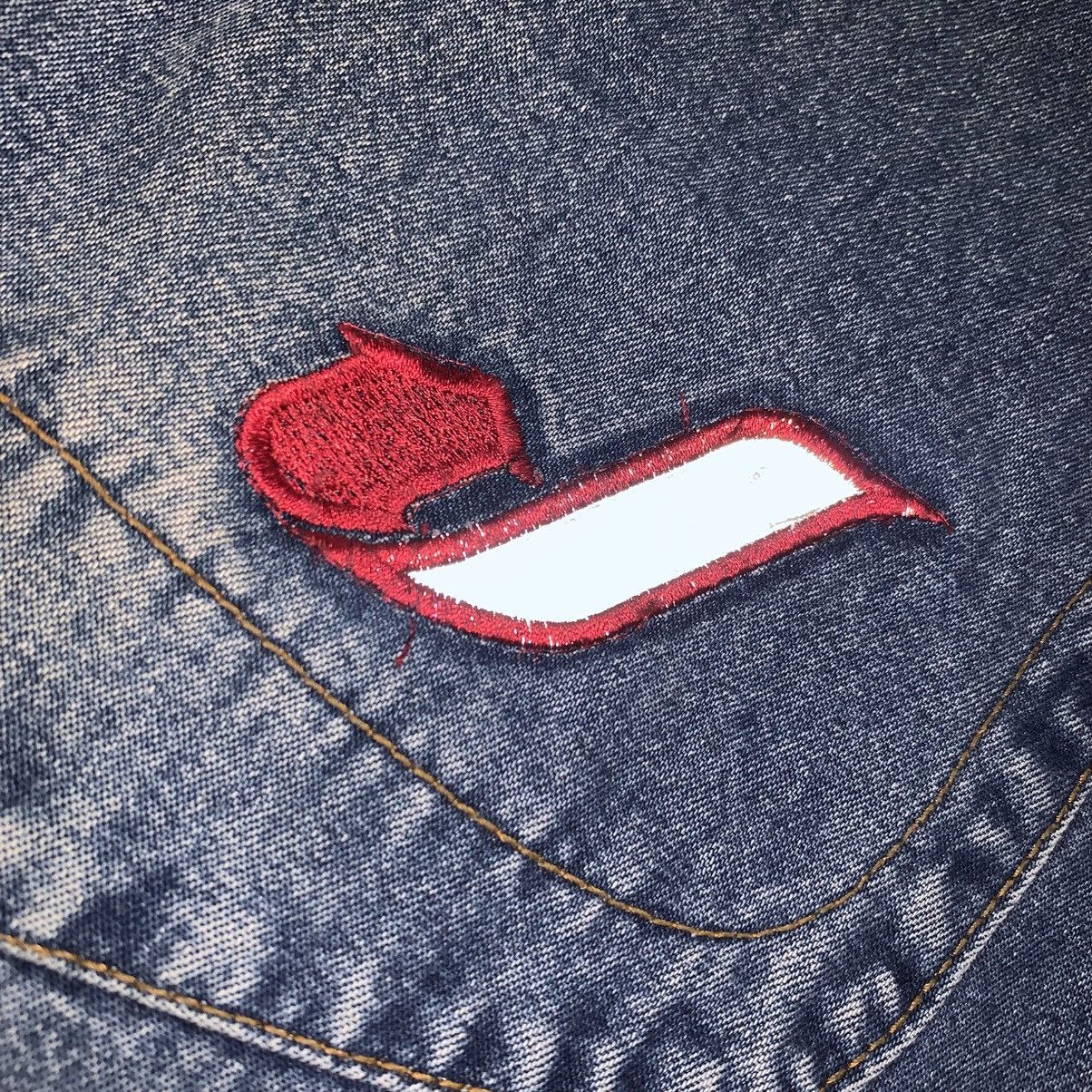 JNCO Y2K JNCO handy Man Big Pocket Reflective Baggy Denim Pants Size US 36 / EU 52 - 9 Thumbnail