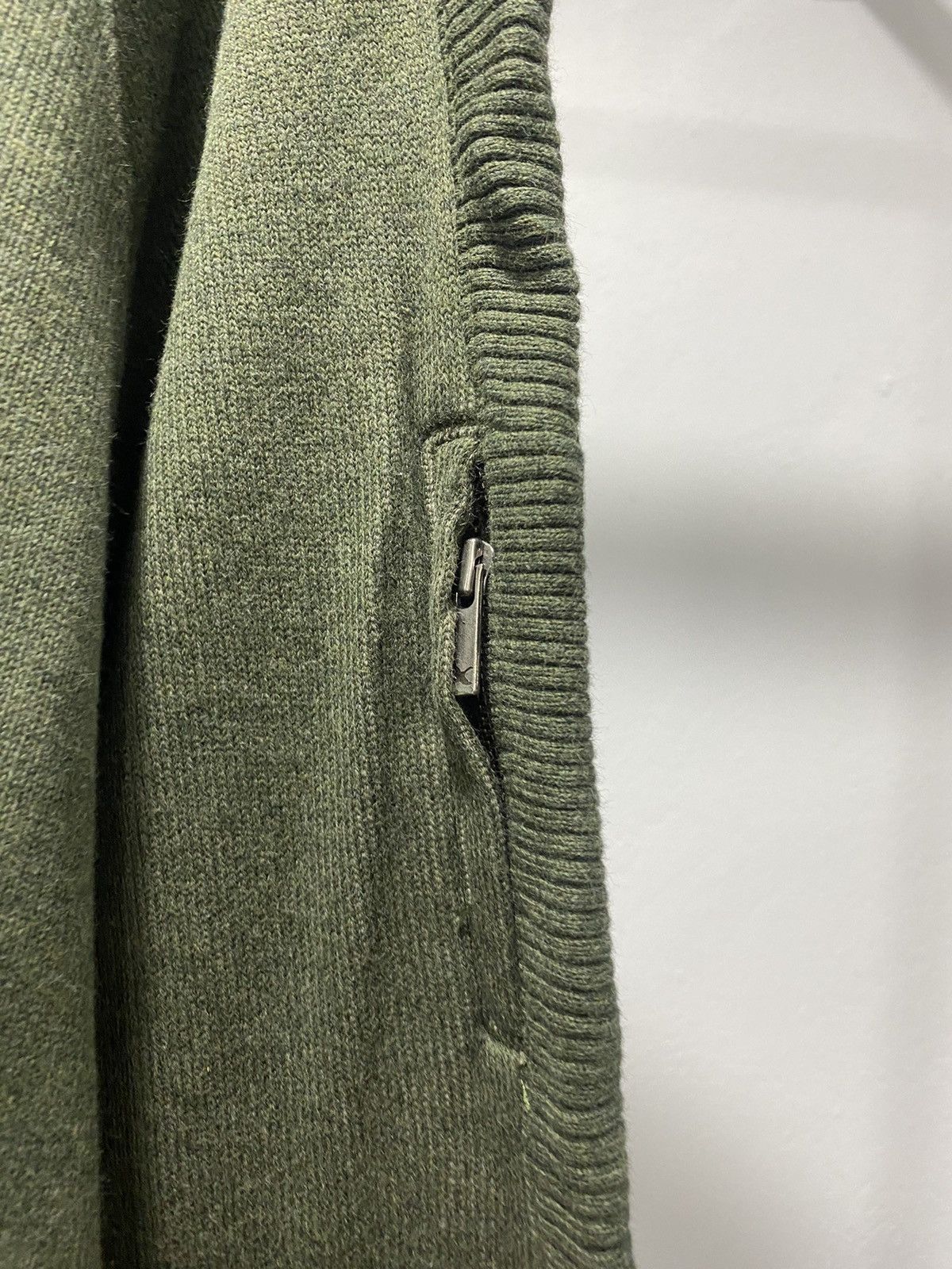 Eddie Bauer × Vintage ☠️ Eddie Bauer Military Knit Halfzipper Sweater 90s Size US S / EU 44-46 / 1 - 2 Thumbnail