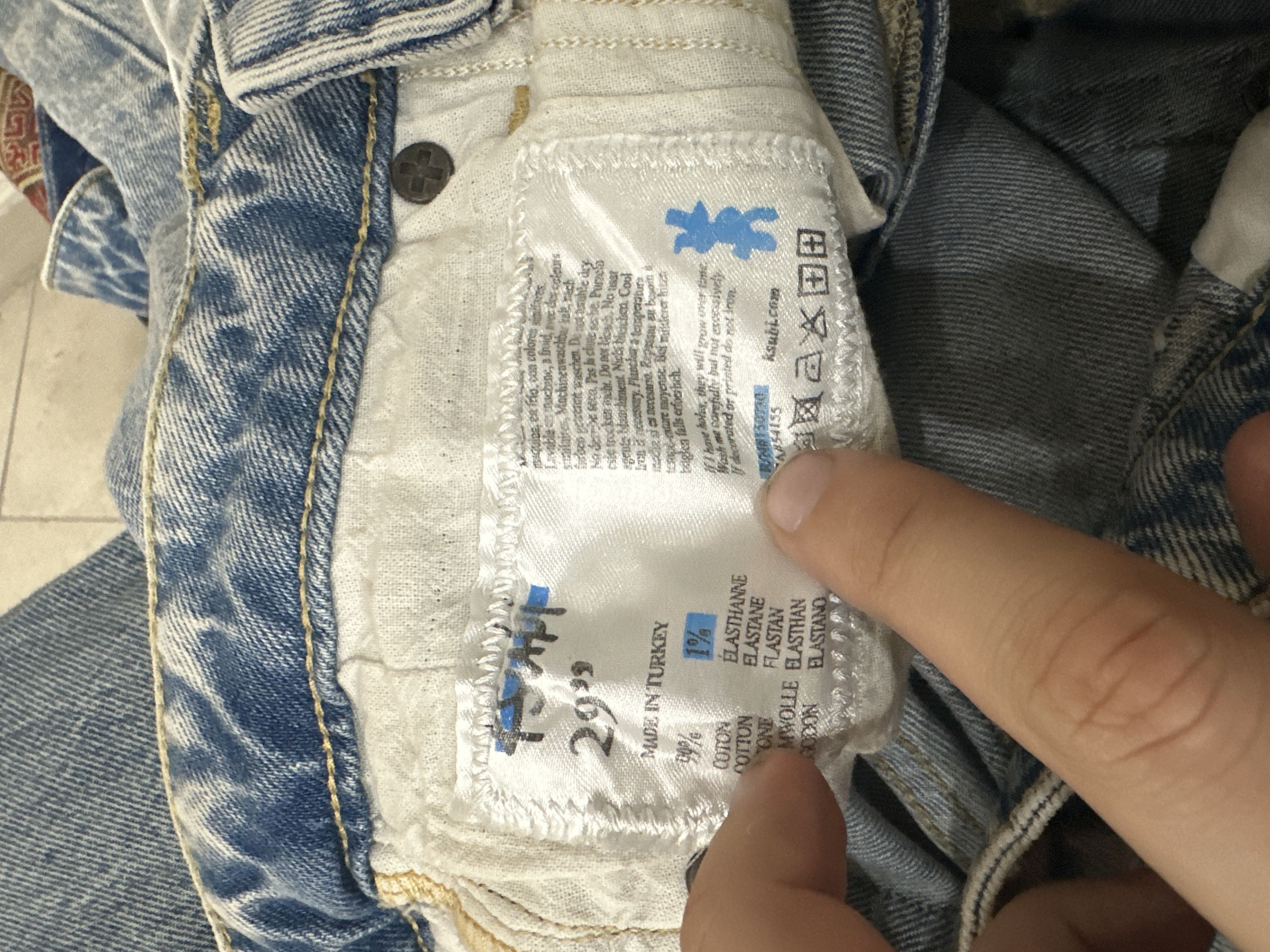 Ksubi Ksubi Van Vinkle Nu Heritage Jeans Size 29 Blue Size US 29 - 10 Thumbnail
