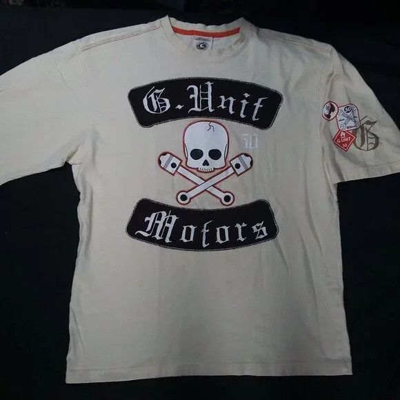 G-Unit × Vintage Vintage Y2K G-Unit Motors Graphic T-Shirt Size US XL / EU 56 / 4 - 2 Thumbnail