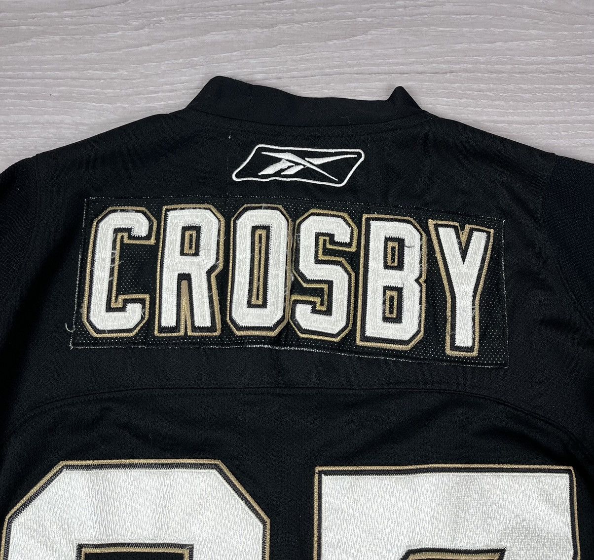 NHL Pittsburgh Penguins Reebok Crosby NHL Black Hockey Jersey Size US L / EU 52-54 / 3 - 14 Thumbnail