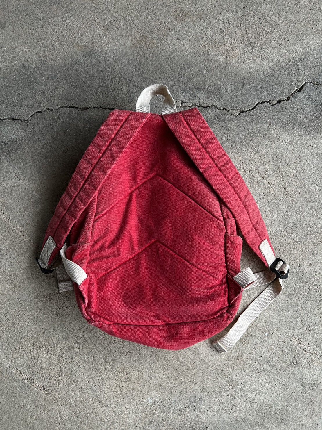 Vintage Sun Faded Backpack Skater Style Size ONE SIZE - 8 Thumbnail