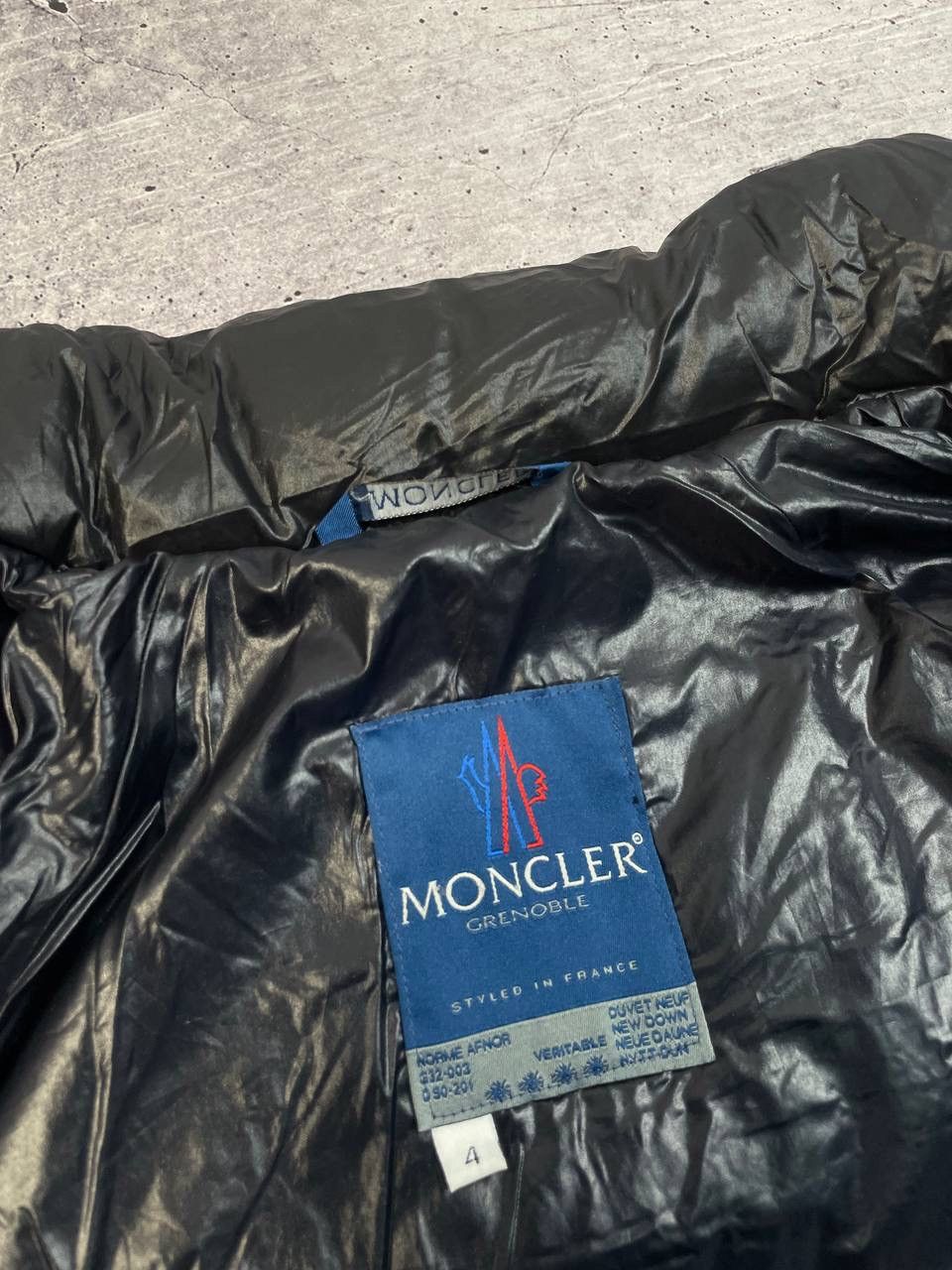 Moncler Vintage 80s Moncler Grenoble Logo Down Puffer Jacket Y2K Size US L / EU 52-54 / 3 - 10 Thumbnail