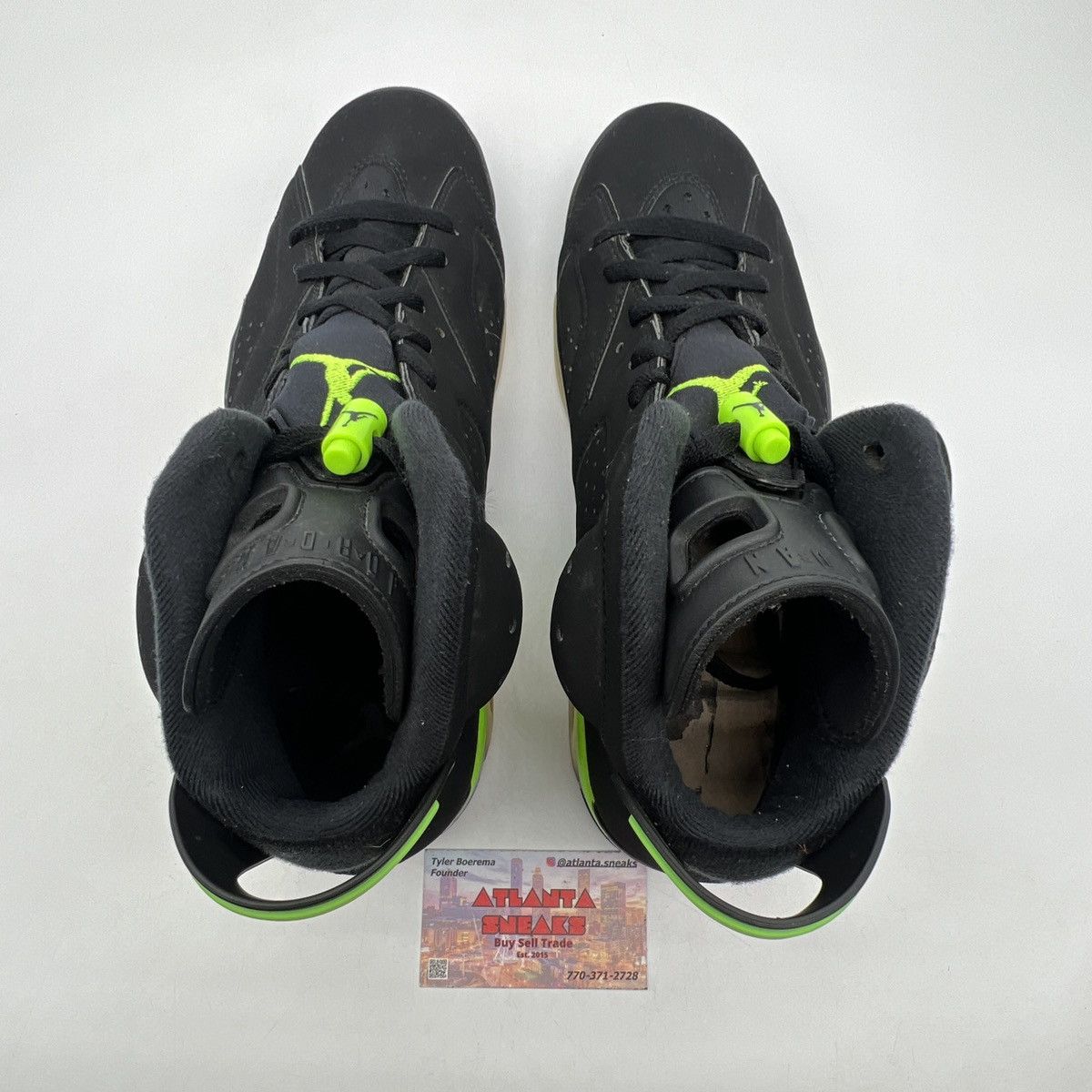 Jordan Brand Air Jordan 6 electric green Size US 11 / EU 44 - 6 Thumbnail
