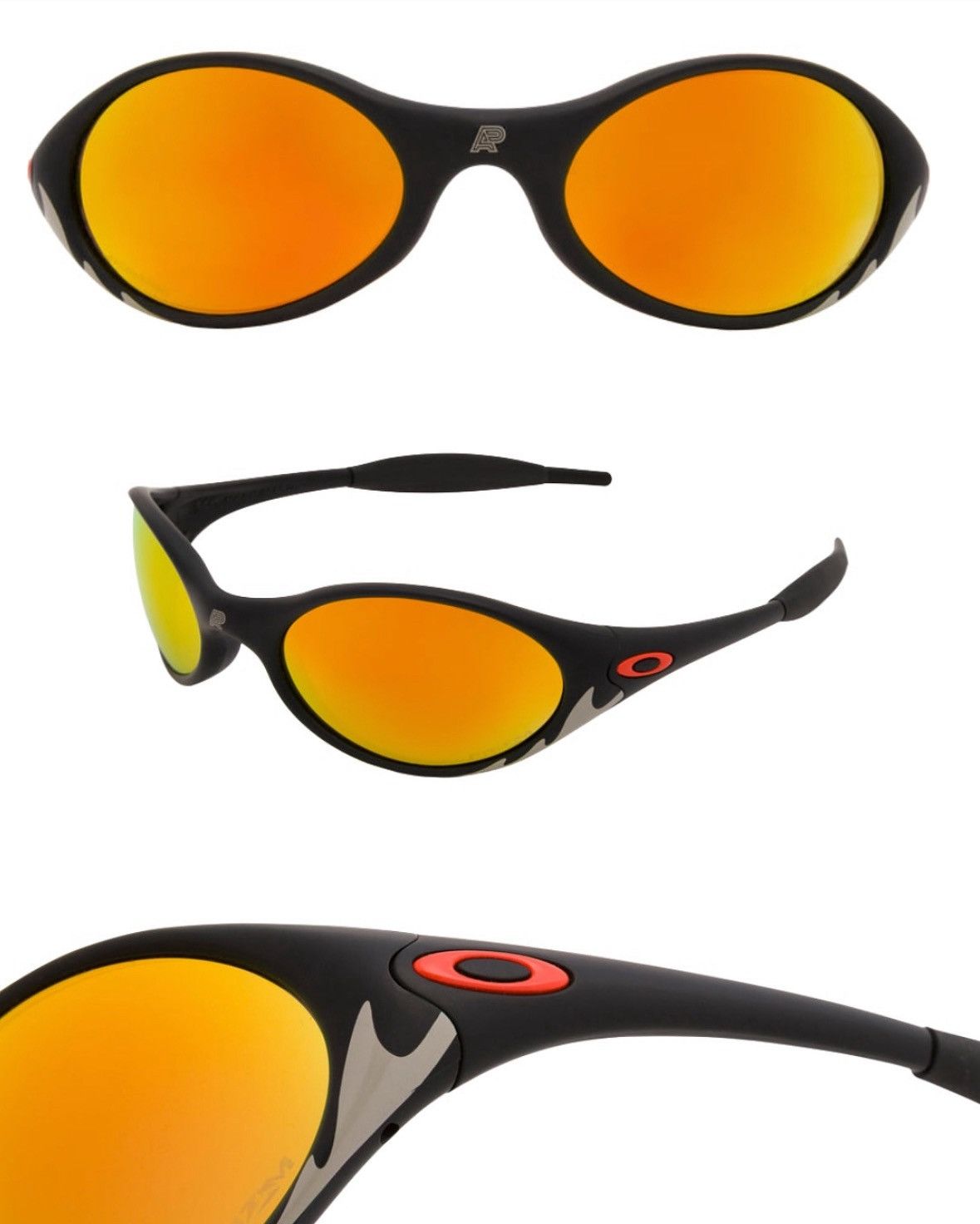 Oakley A&P® X OAKLEY® EYE JACKET™ MATTE BLACK W/ PRIZM RUBY Size ONE SIZE - 2 Thumbnail