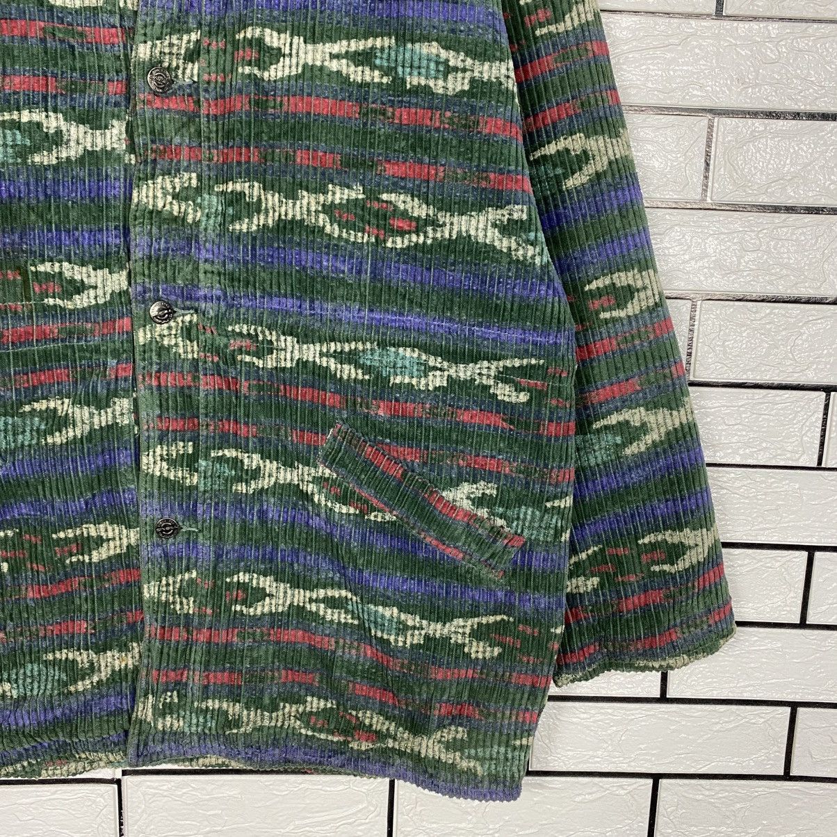 O'Neill 📌Vintage Corduroy Jacket Navajo Aztec O'neill All American Size US L / EU 52-54 / 3 - 6 Thumbnail