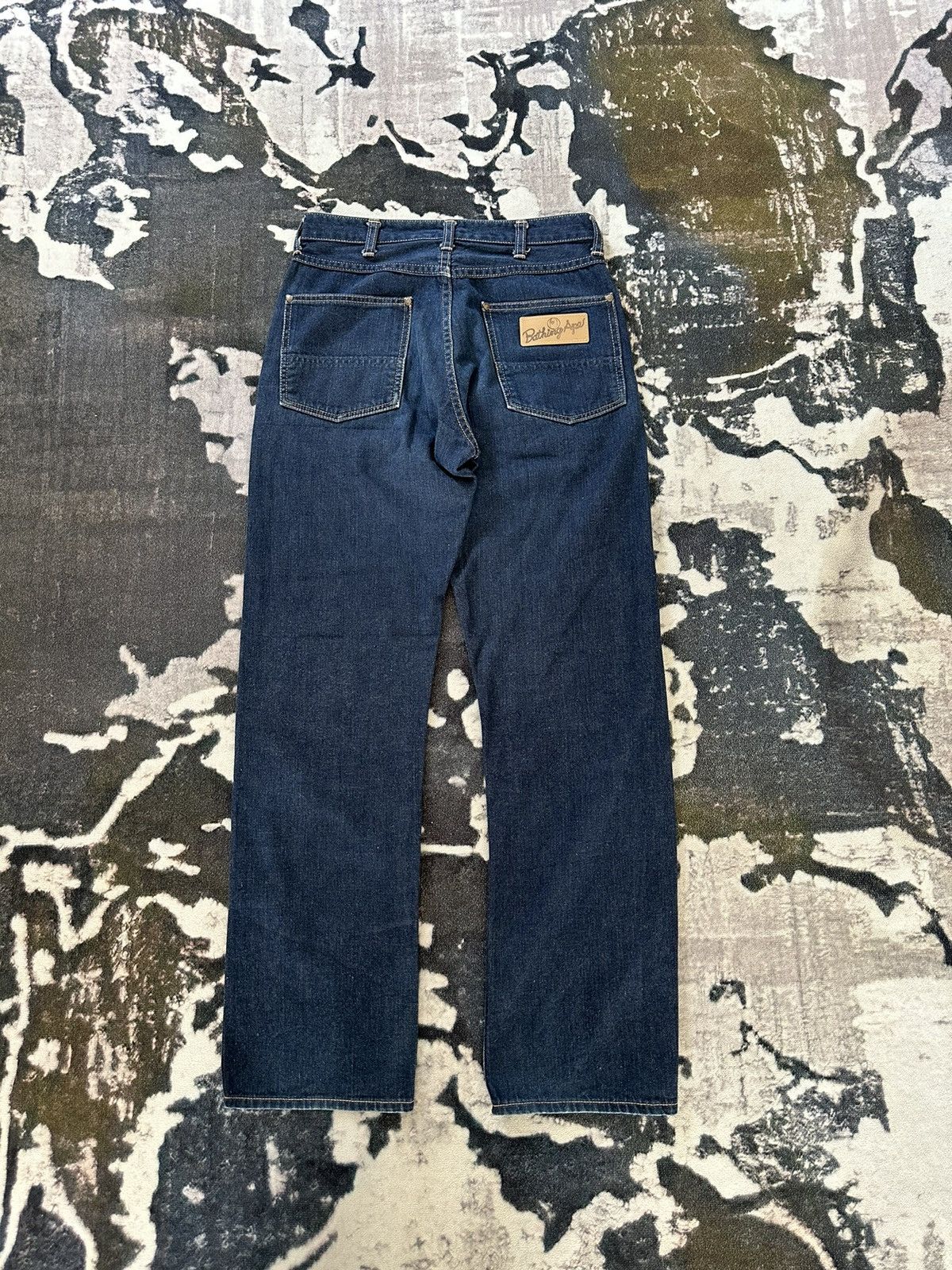 Bape × Nigo 90's Vintage Bape Nigo era wrangler cut denim Size US 28 / EU 44 - 1 Thumbnail