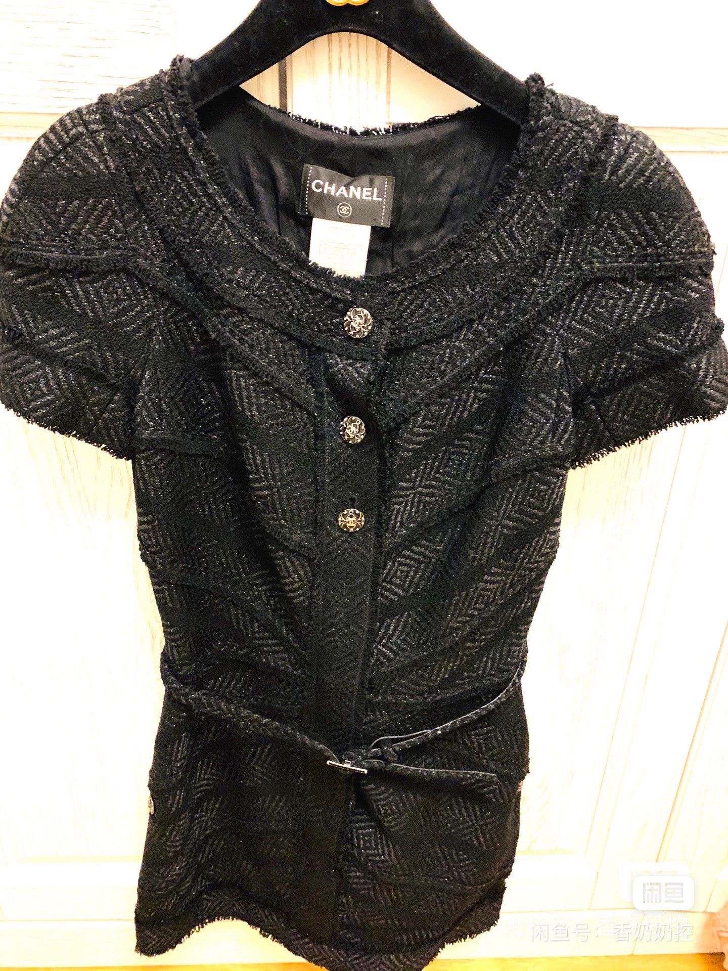 Chanel Chanel Tweed Dress Size 38 with Belt Size S / US 4 / IT 40 - 1 Thumbnail