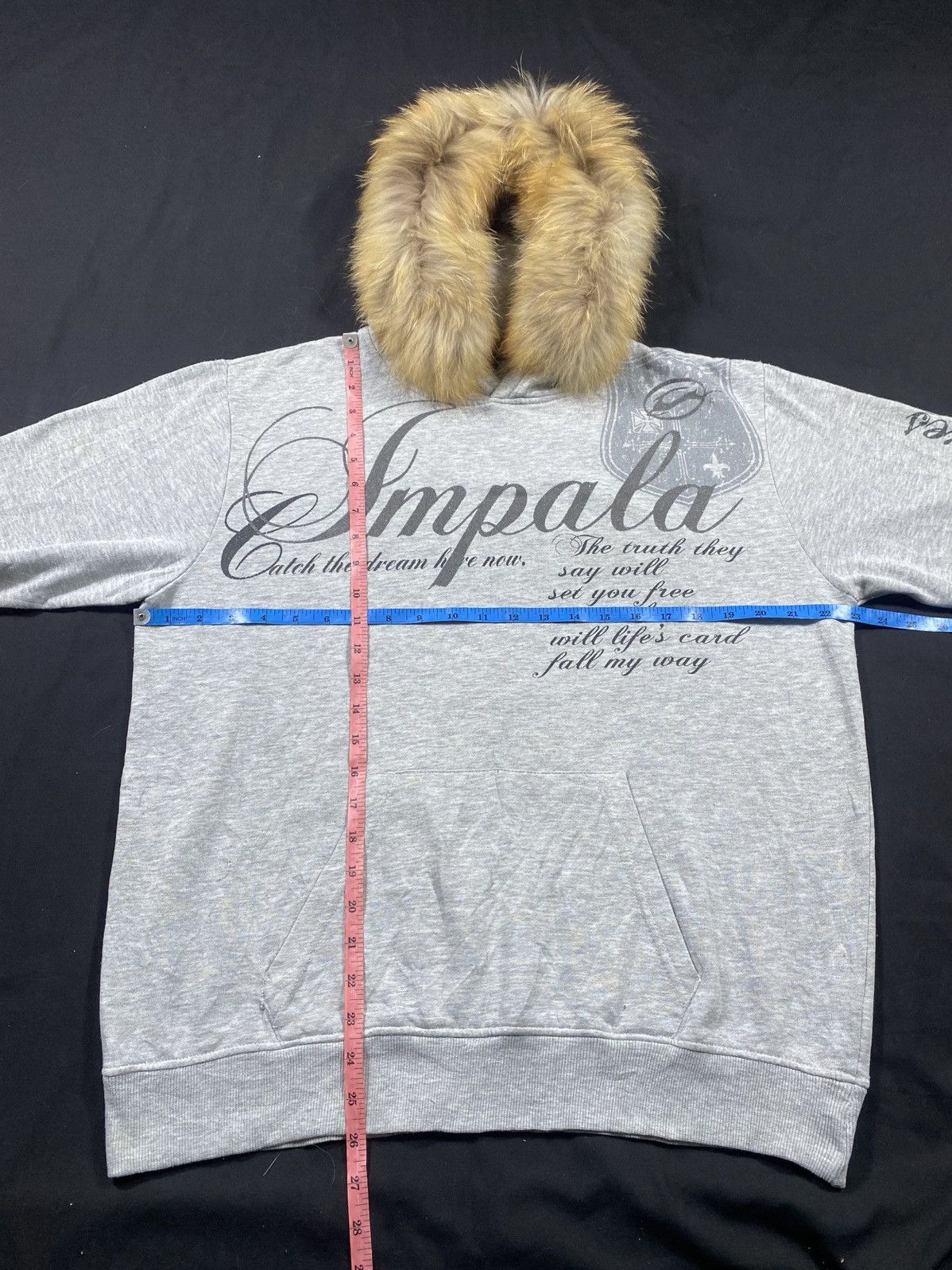 If Six Was Nine Japanese Impala Fur Hoodie Poem gothic Lgb ifsix style Size US L / EU 52-54 / 3 - 9 Thumbnail