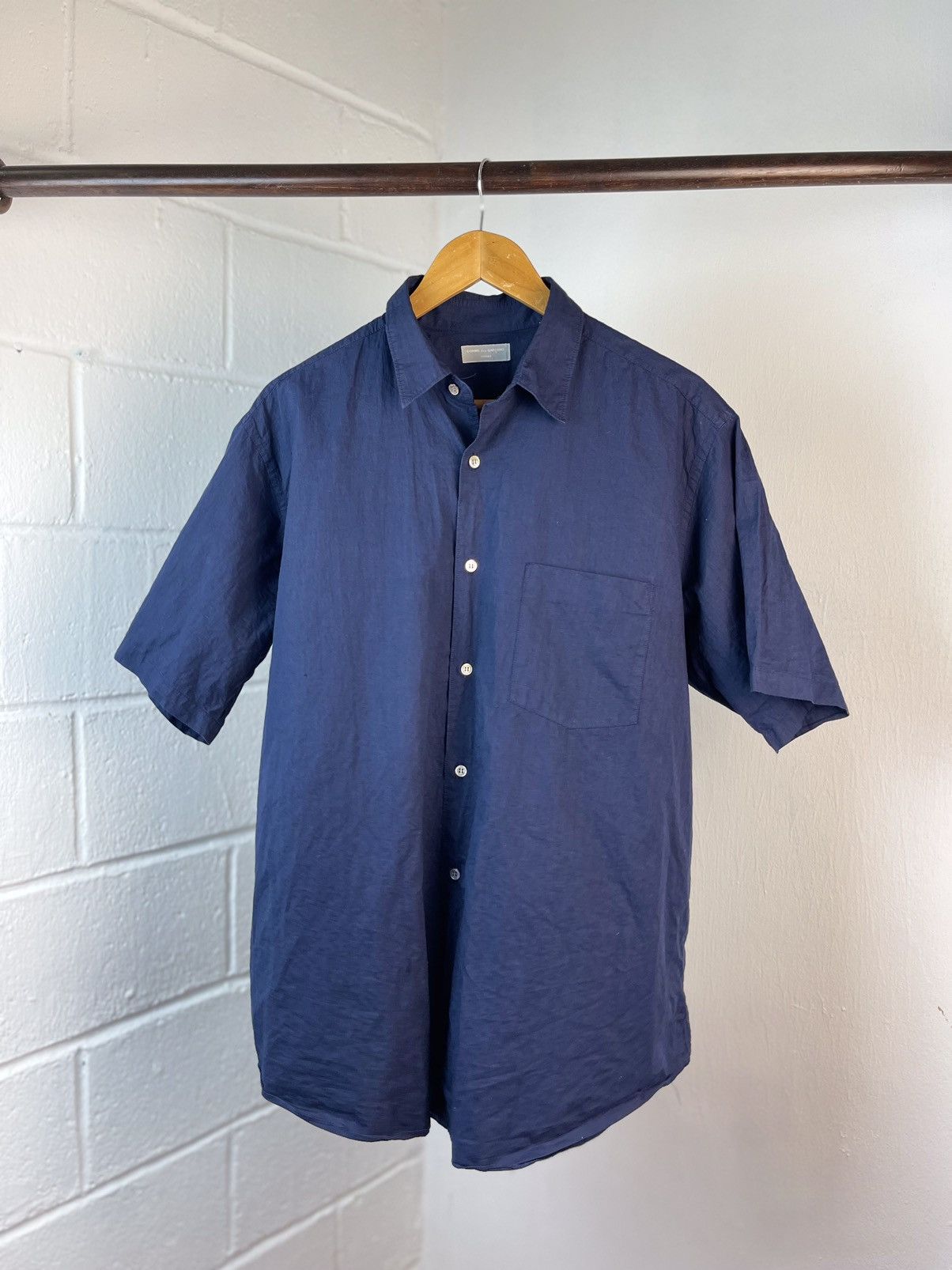 Comme des Garcons Homme 2000s Comme Des Garçons Homme Button Ups Shirt Size US XL / EU 56 / 4 - 2 Thumbnail
