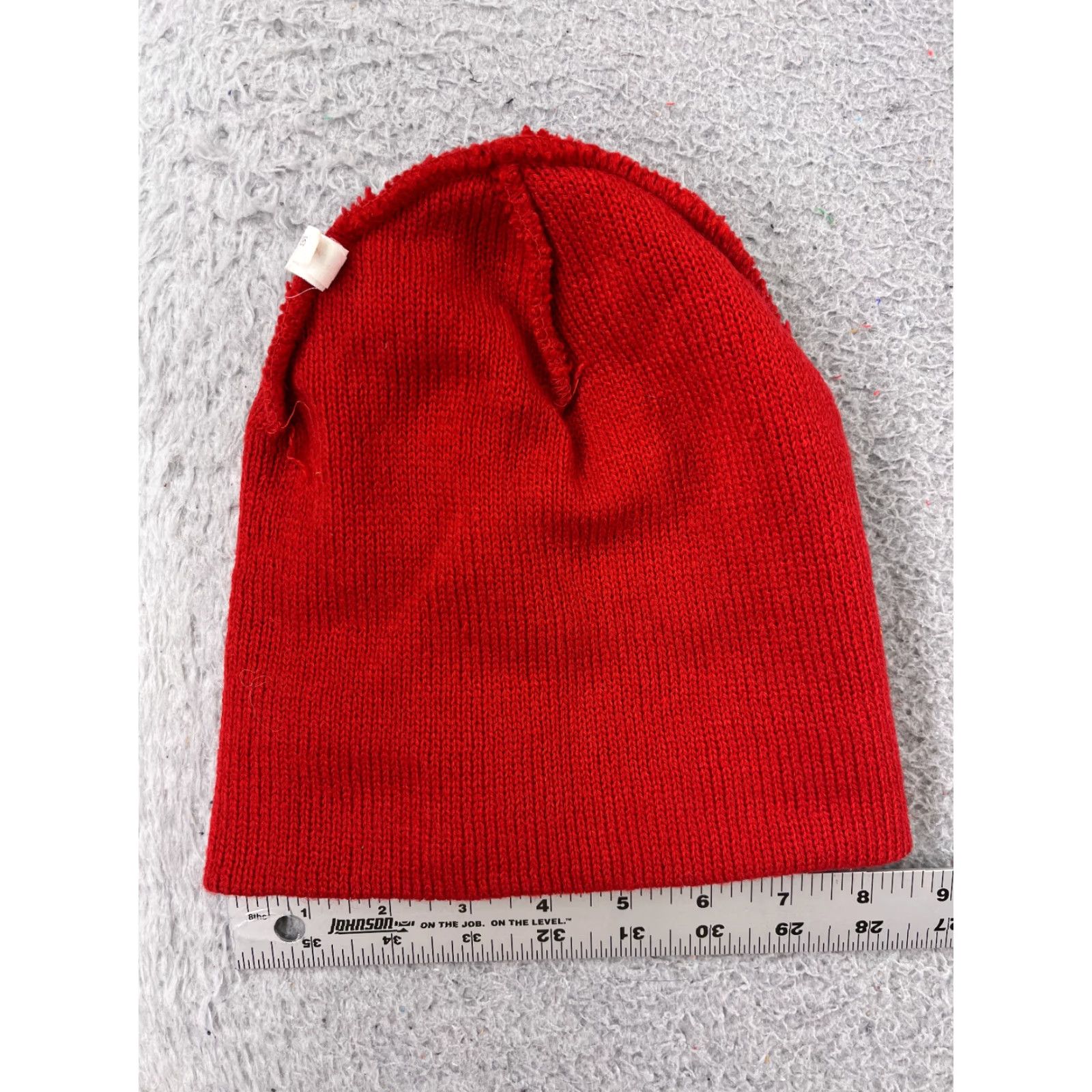 Port & Company Port & Company Beanie Adults One Size Red Knit Acrylic Hat/Cap - Logo Style, Adjustable, Casual Warm Knit Beanie, Men’s Size ONE SIZE - 5 Thumbnail
