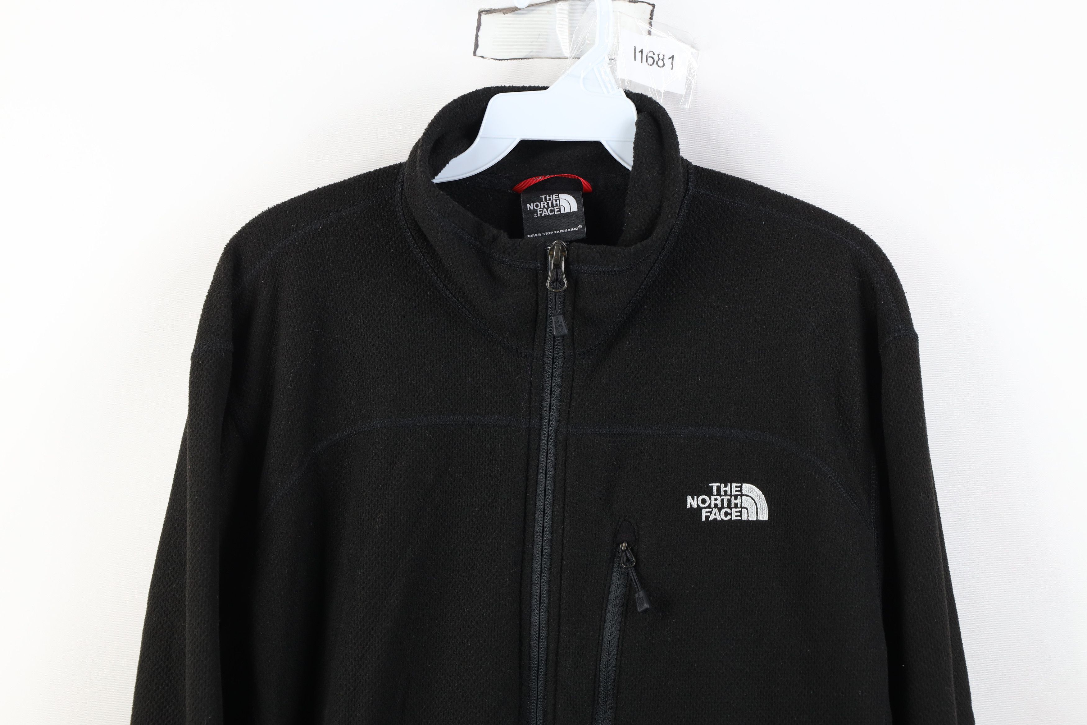 The North Face Vintage Y2K The North Face Thermal Fleece Jacket Black Size US L / EU 52-54 / 3 - 2 Thumbnail