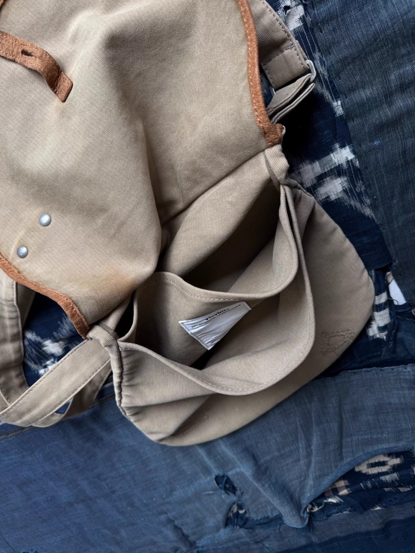 Visvim VISVIM '23 MIL SHOULDERBAG German Corduroy Washed Olive Size ONE SIZE - 8 Thumbnail