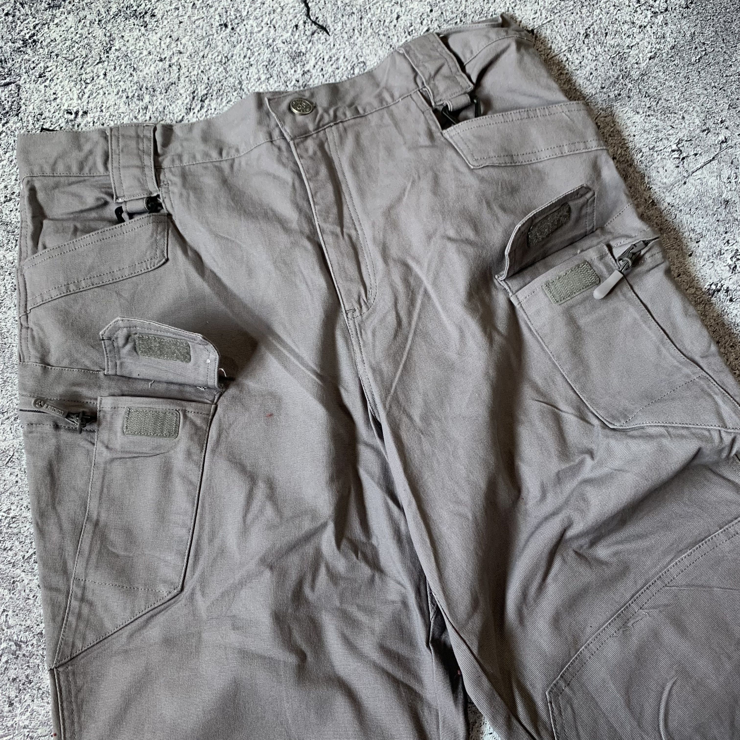 Japanese Brand 2000s Archive Ifsixwasnine 14th Multipocket Cargo Pants y2k Size US 35 - 3 Thumbnail