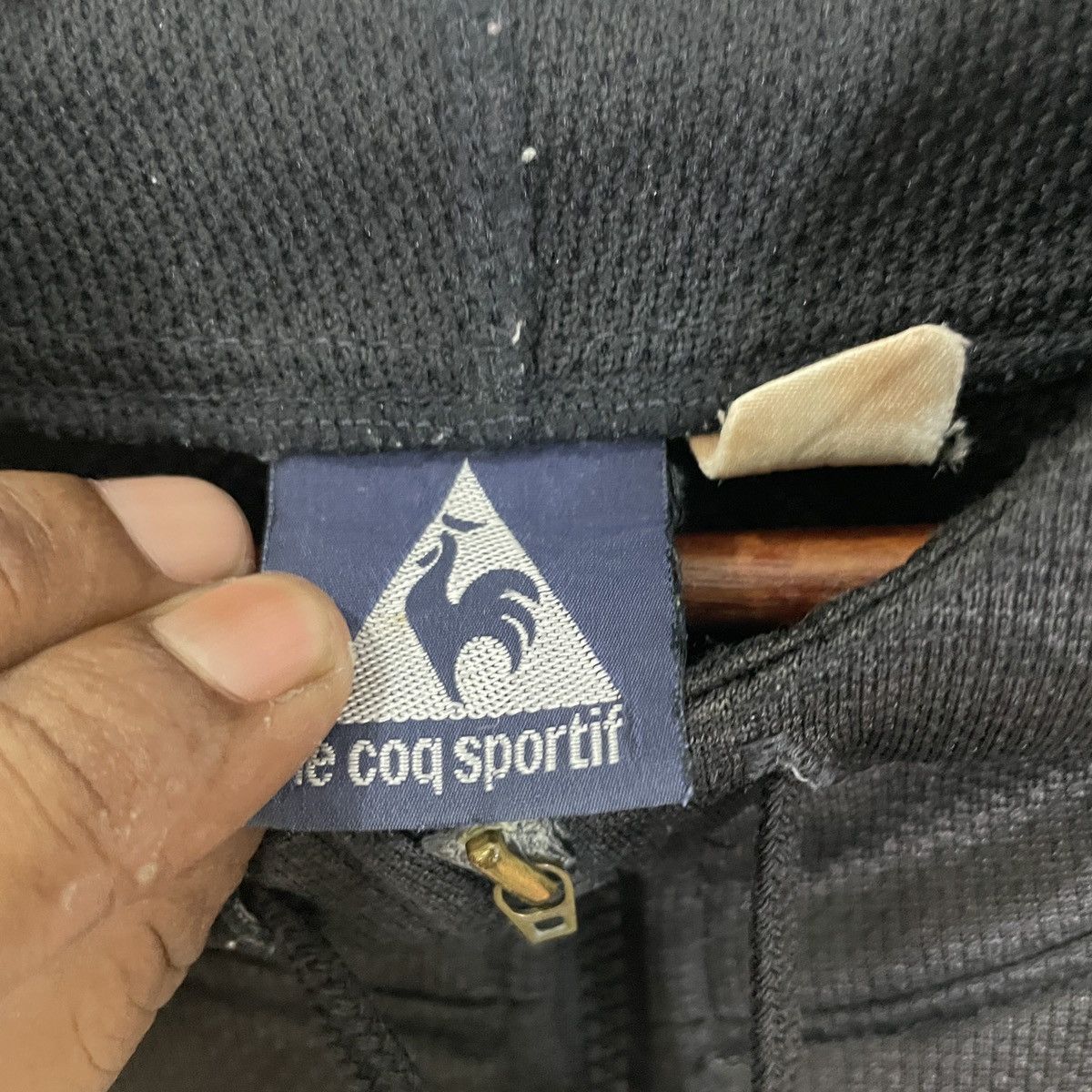 Le Coq Sportif × Vintage Vintage Le Coq Sportif Hoodies Size US L / EU 52-54 / 3 - 5 Thumbnail