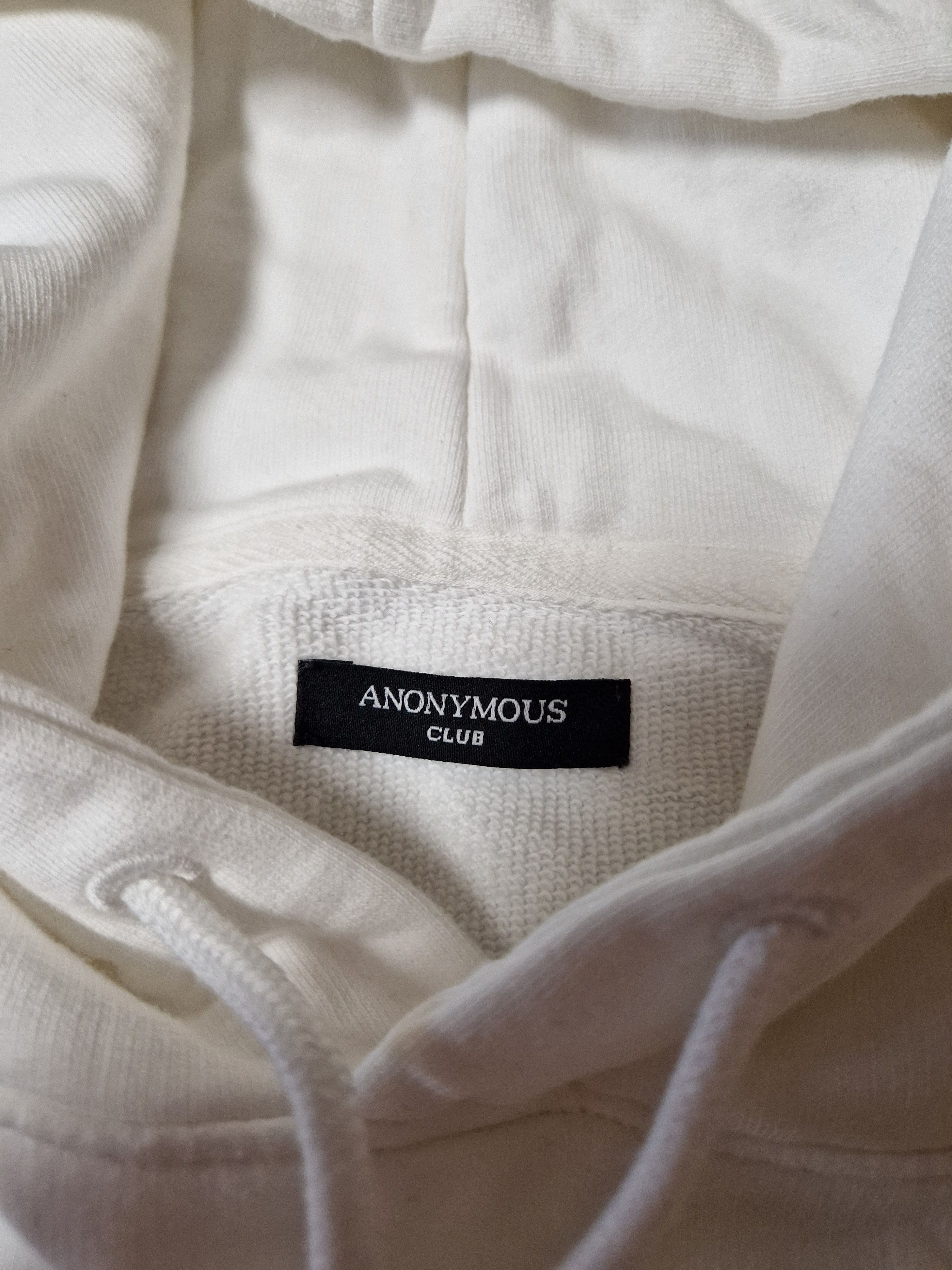 Anonymous Club Anonymous Club Hood By Air Friends & Family White Hoodie Size US XL / EU 56 / 4 - 4 Thumbnail