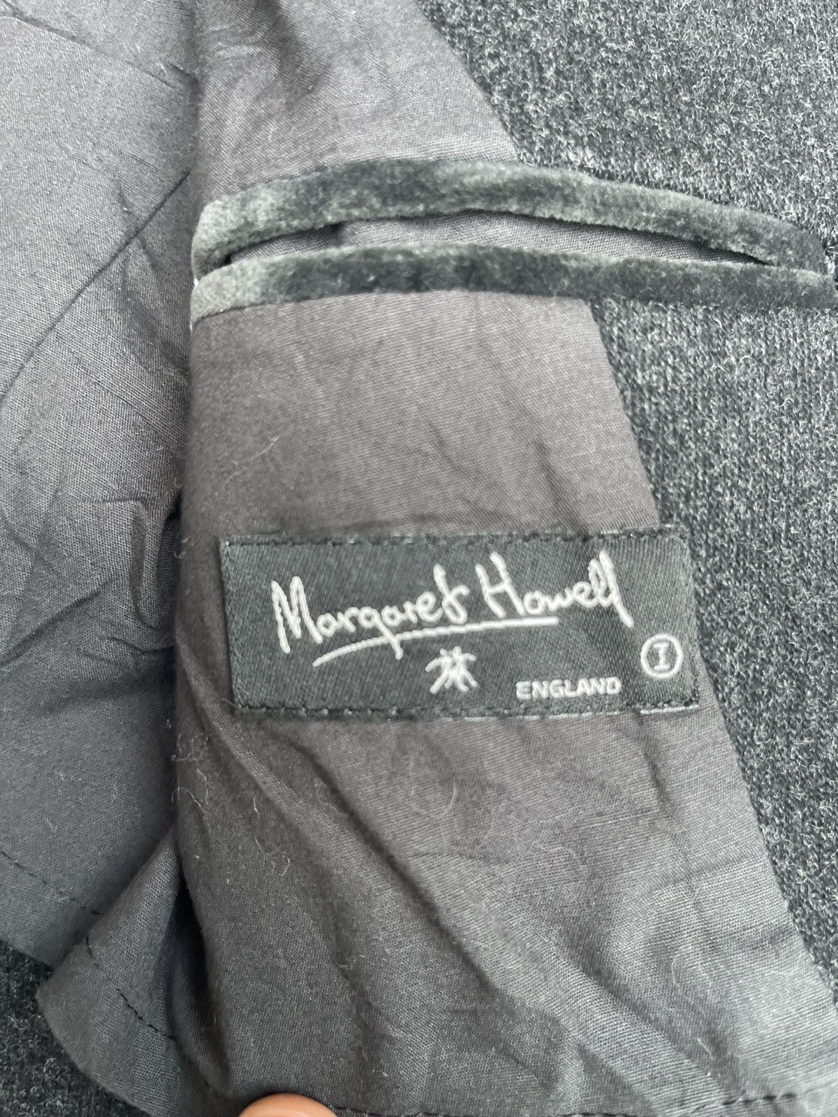 Margaret Howell Margaret Howell Dark Gray Wool Jacket Size S / US 4 / IT 40 - 3 Thumbnail