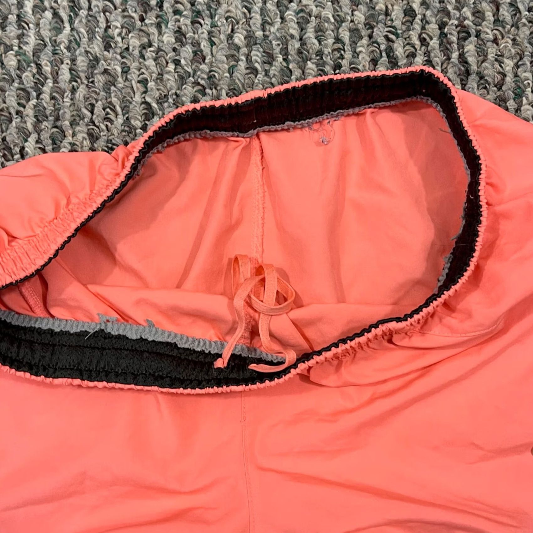 Nike Nike Shorts Womens Small Peach Running Dry Tempo Brief Athletic Active Sport Size 28" / US 6 / IT 42 - 4 Thumbnail