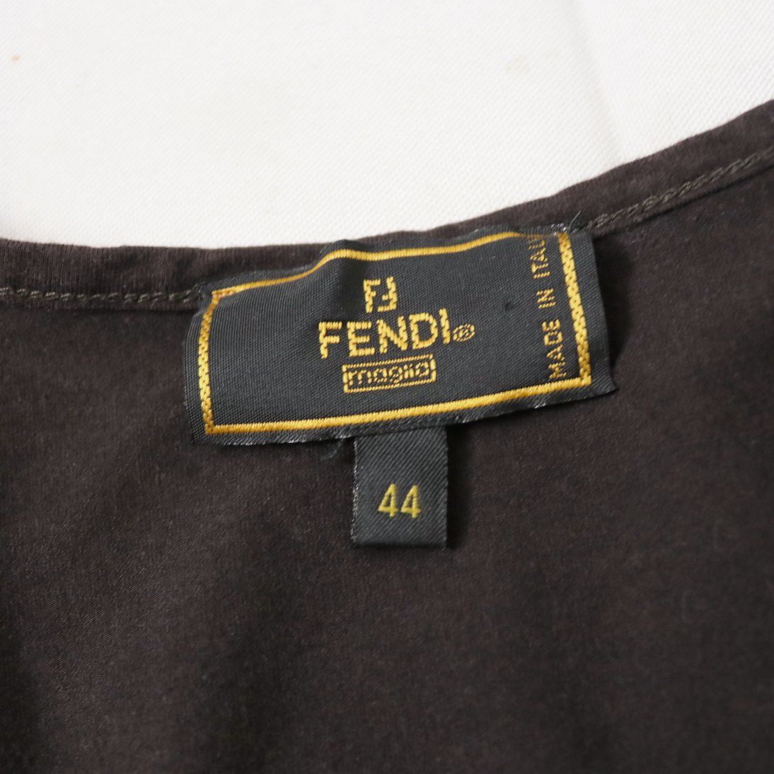 Fendi Vtg Fendi FF Logo Keyhole Tank Dress Size M / US 6-8 / IT 42-44 - 7 Thumbnail