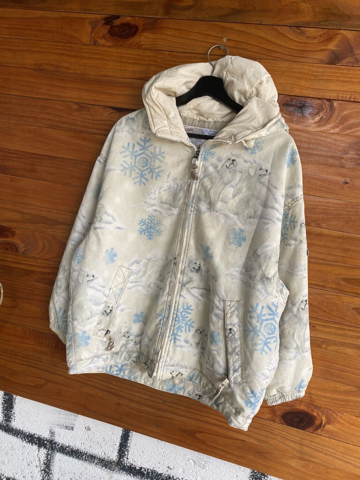 Ellesse Vintage Ellesse “Ice Field” Polar Bear Snowflake Jacket Size US M / EU 48-50 / 2 - 4 Thumbnail