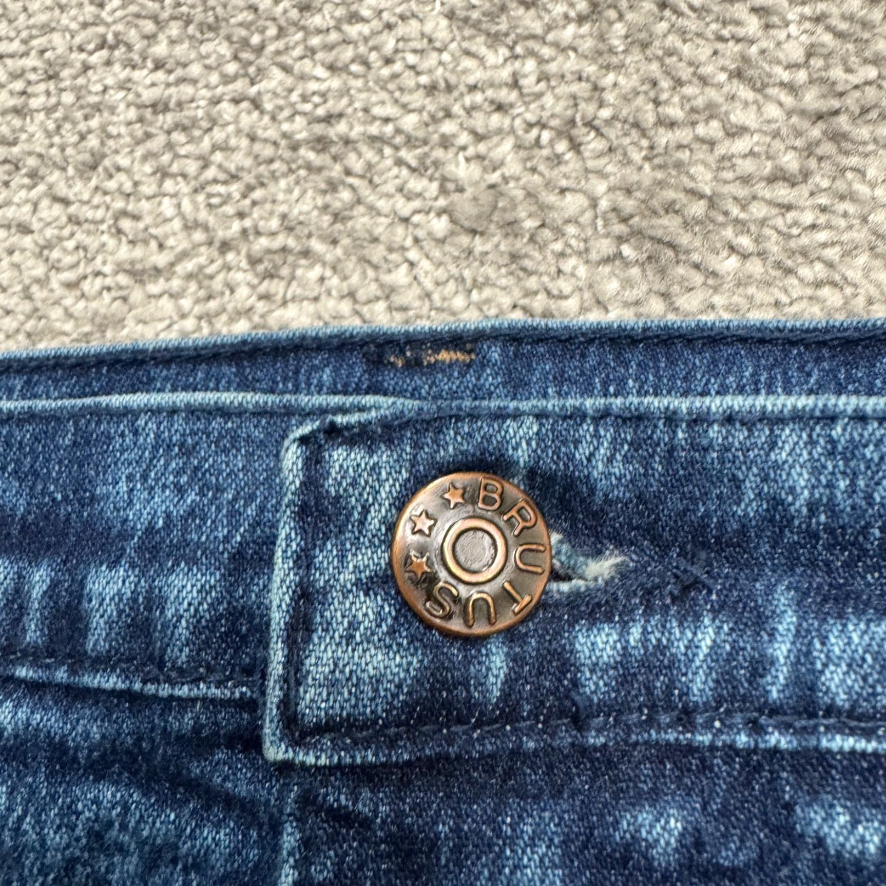 Vintage VINTAGE Unspoiled Kilimanjaro Jeans Womens 34 High Rise Blue 5-Pocket Denim 90s Streetwear Size 24" / US 00 / IT 34 - 3 Thumbnail