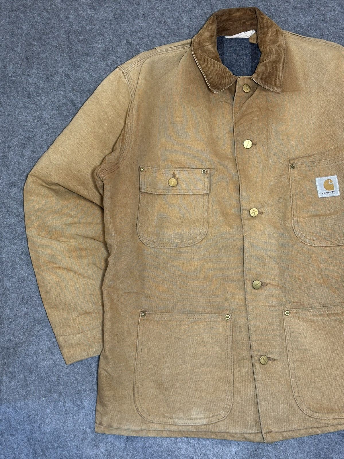Carhartt vintage Carhartt blanket-lined chore coat . Size US L / EU 52-54 / 3 - 4 Thumbnail