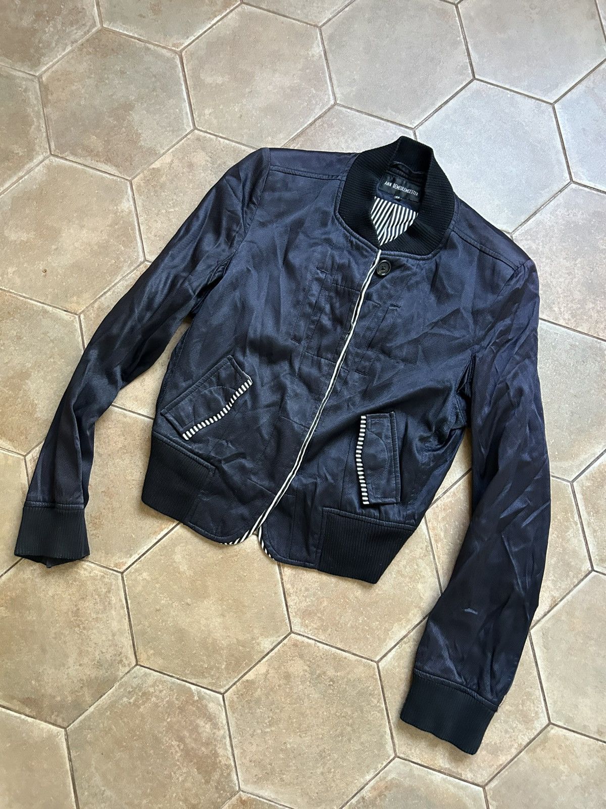 Ann Demeulemeester Ann Demeulemeester Blazer Cropped Size M / US 6-8 / IT 42-44 - 2 Thumbnail
