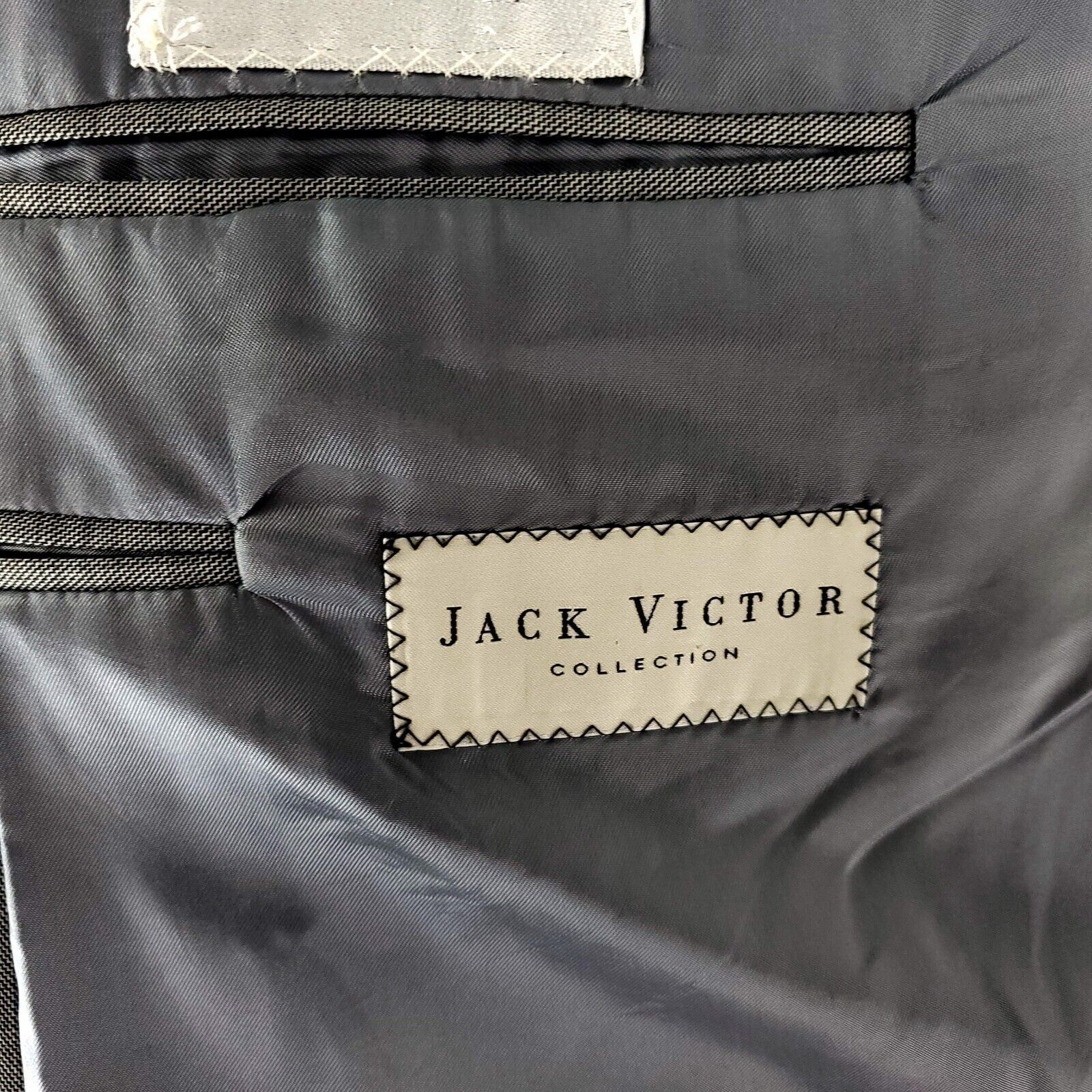 Jack Victor Jack Victor Collection Vitale CT 110s Wool 3 Button Blazer Size 42L - 7 Thumbnail