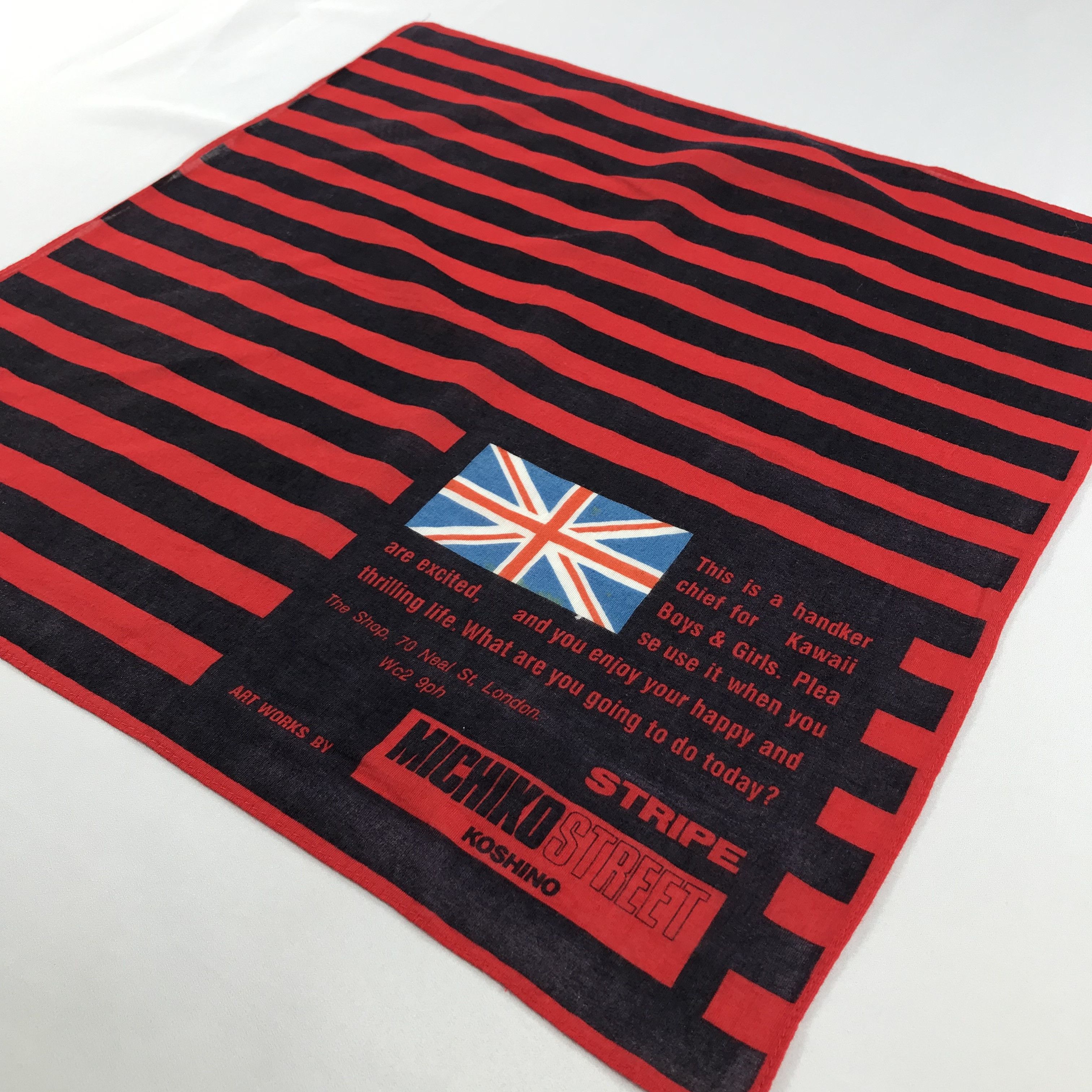 Michiko Koshino London × Vintage Michiko London Bandana / Handkerchief / Neckerchief - S2366 Size ONE SIZE - 2 Thumbnail