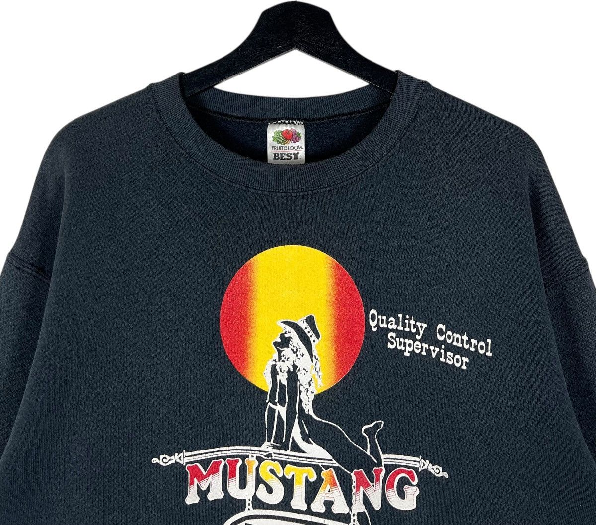 Vintage 90s Vintage Mustang Ranch ‘SEX FORSALE’ Sweatshirt Size US L / EU 52-54 / 3 - 3 Thumbnail