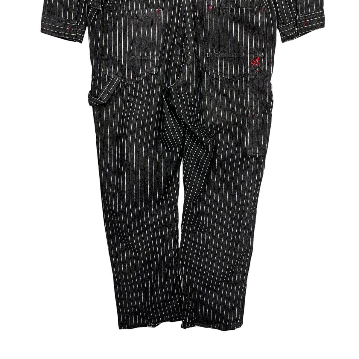 14th Addiction Vintage Gold Zack Style Workwear Hickory Stripe Overall Size US 36 / EU 52 - 12 Thumbnail
