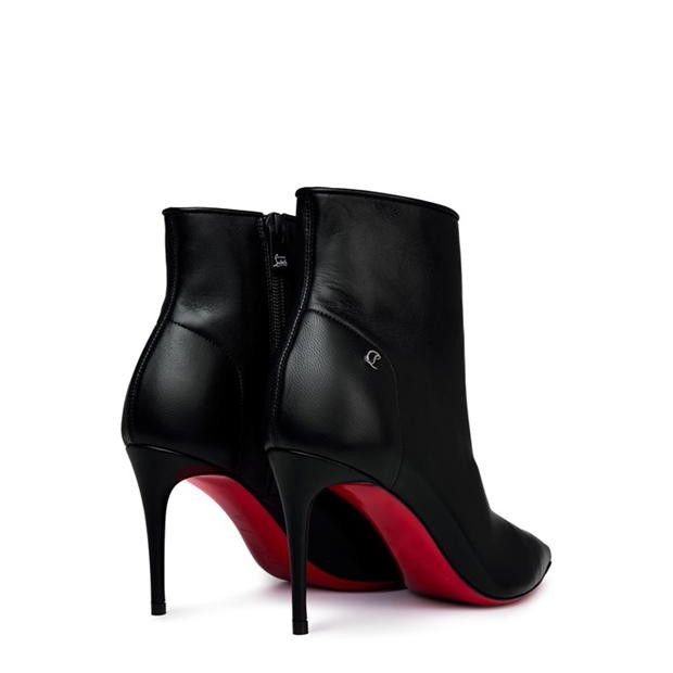 Christian Louboutin Sporty Kate 85mm Leather Ankle Boots Size US 7 / IT 37 - 5 Thumbnail