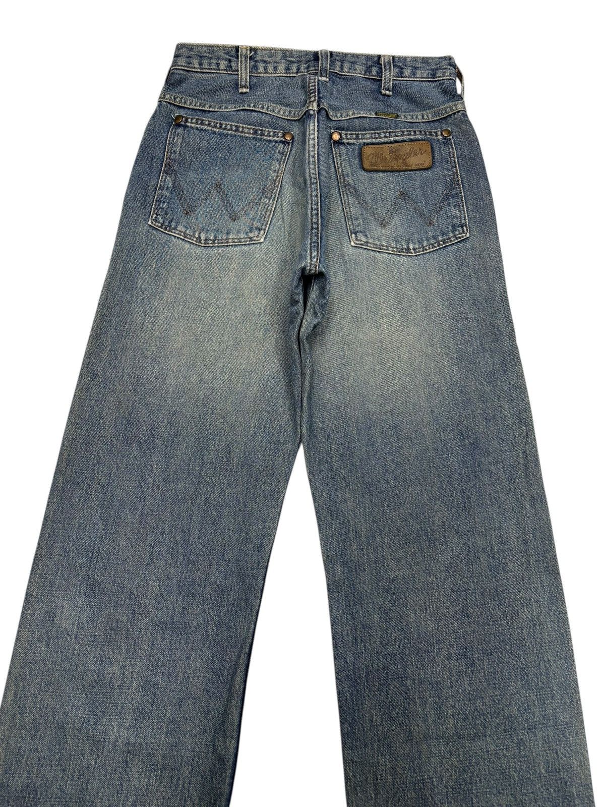 Kapital 💥VINTAGE WRANGLER LOOSE DISTRESSED DENIM JEANS Size US 27 - 6 Thumbnail