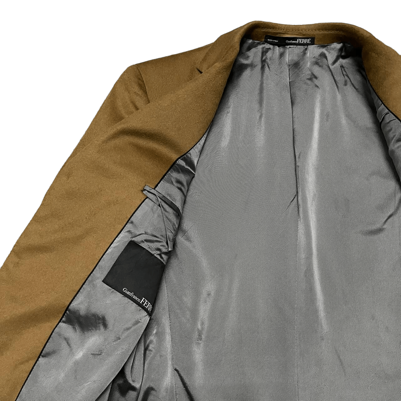 Gianfranco Ferre Vintage Gianfranco Ferre Lana & Cashmere Coat Blazer Size US S / EU 44-46 / 1 - 7 Thumbnail