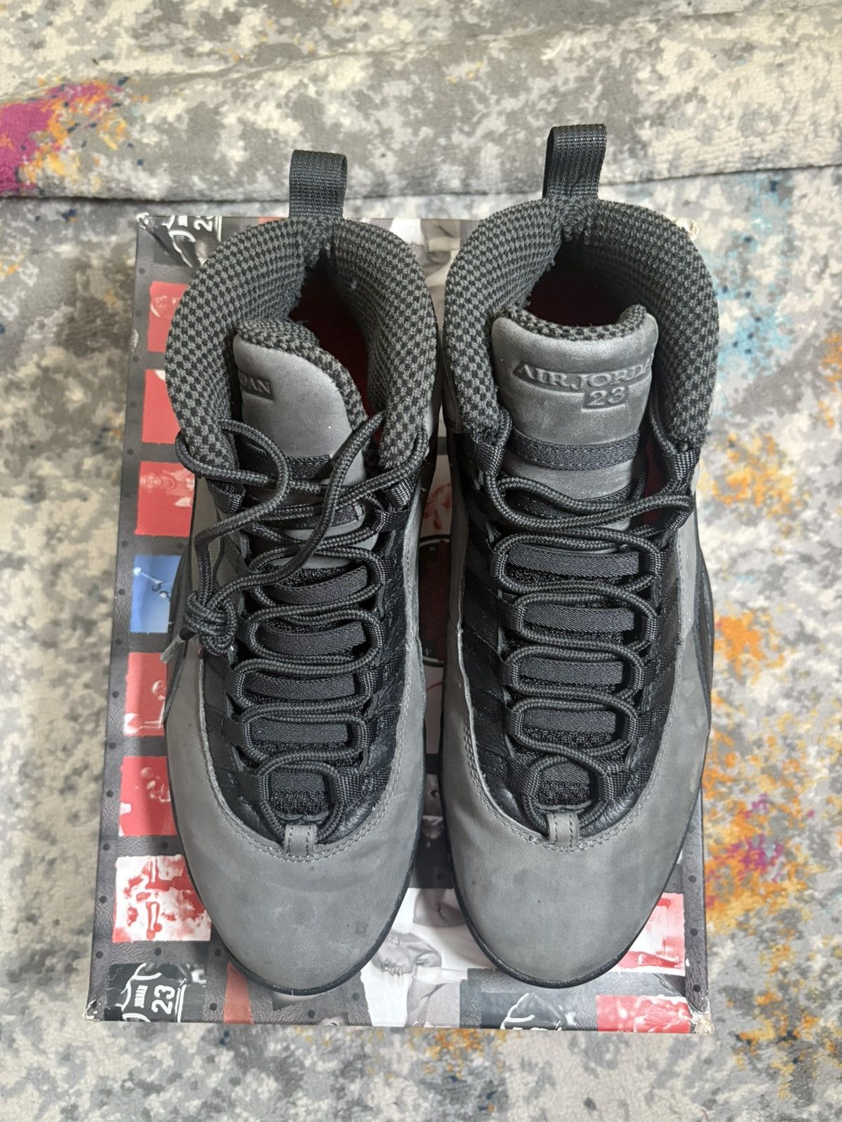 Jordan Brand Air Jordan Retro 10 Shadow size 12.5 Size US 12.5 / EU 45-46 - 3 Thumbnail