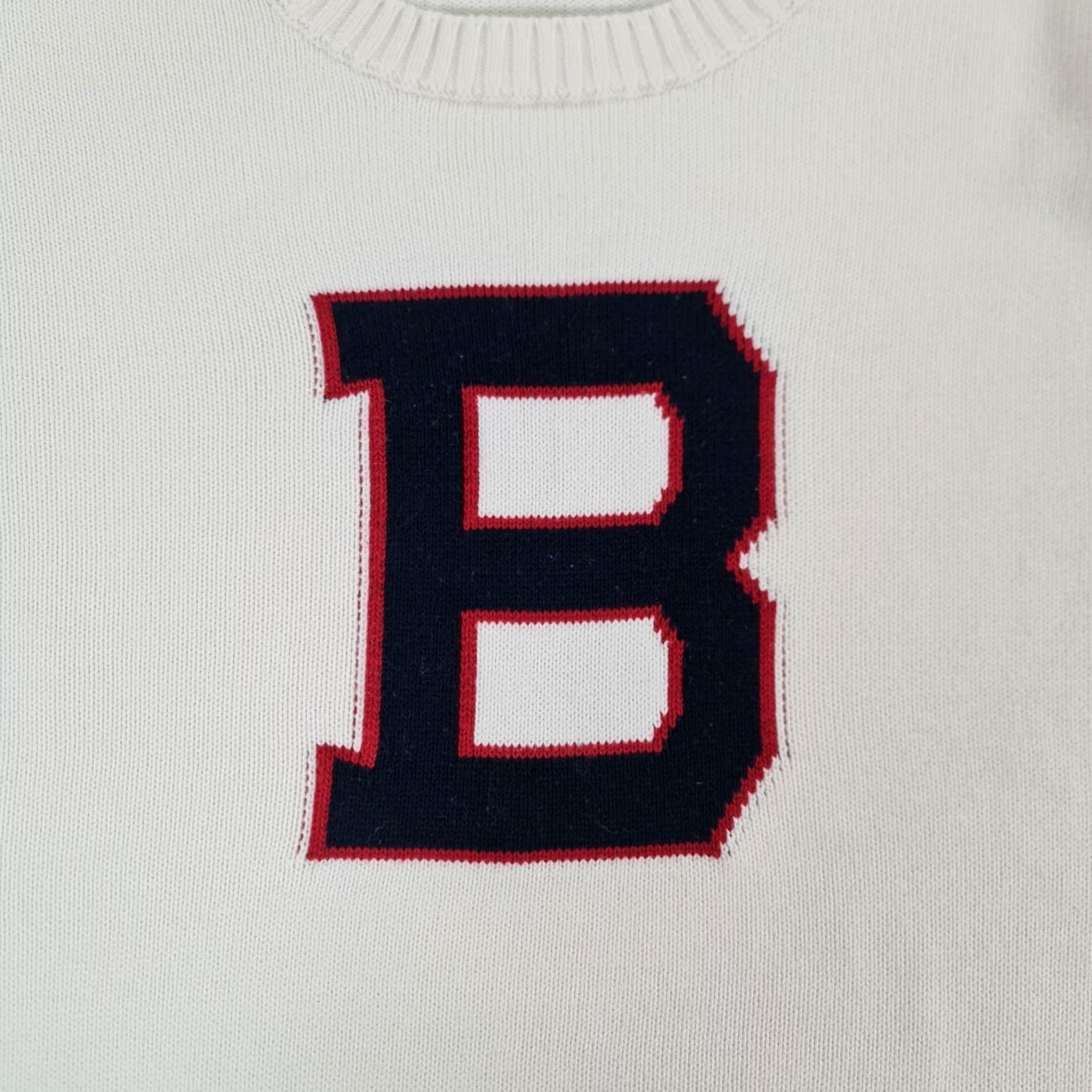 Brandy Melville Brandy Melville Jumper White One Size Knit Cotton Pullover Relaxed Fit Womens Size ONE SIZE - 4 Thumbnail