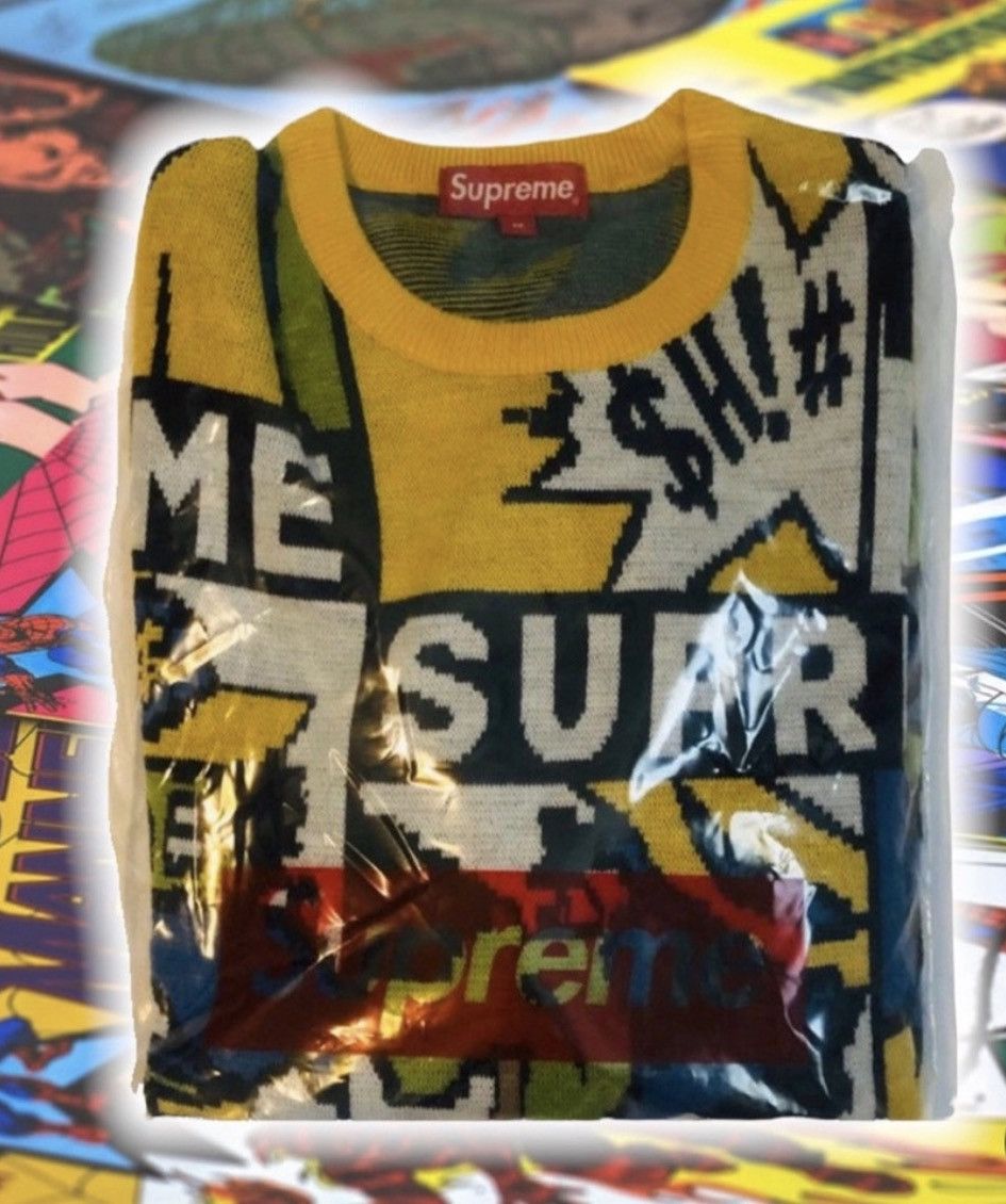 Supreme 🆕 Supreme®/ Cartoon Sweater 🦁 Size US M / EU 48-50 / 2 - 2 Thumbnail