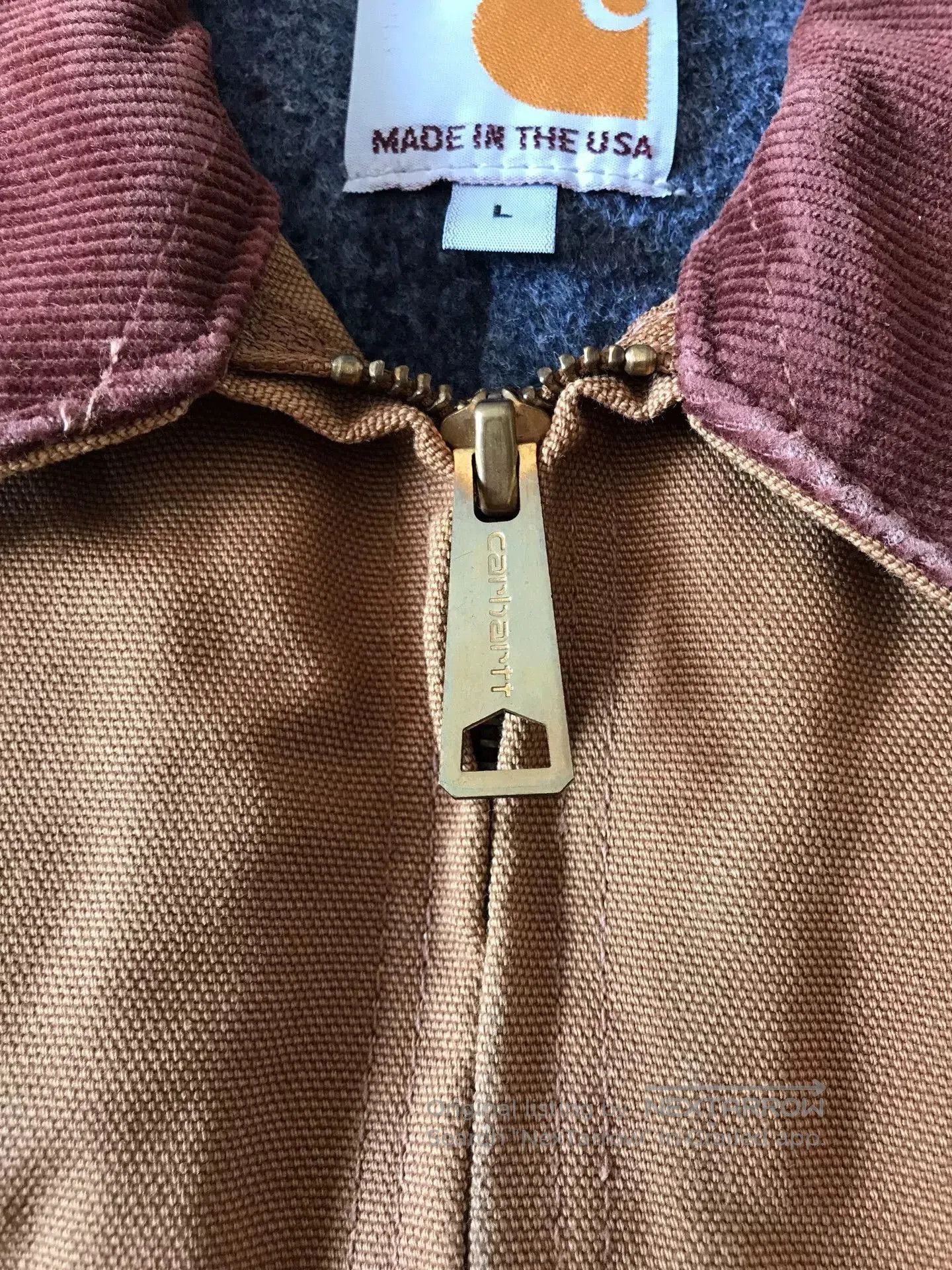 Carhartt Carhartt J001 Detroit Brown Jacket. Size US L / EU 52-54 / 3 - 7 Thumbnail