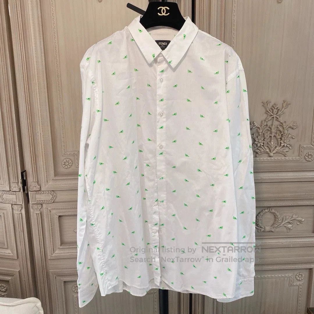 Fendi Fendi White Button-Up Shirt Size 42. Size US XS / EU 42 / 0 - 1 Thumbnail