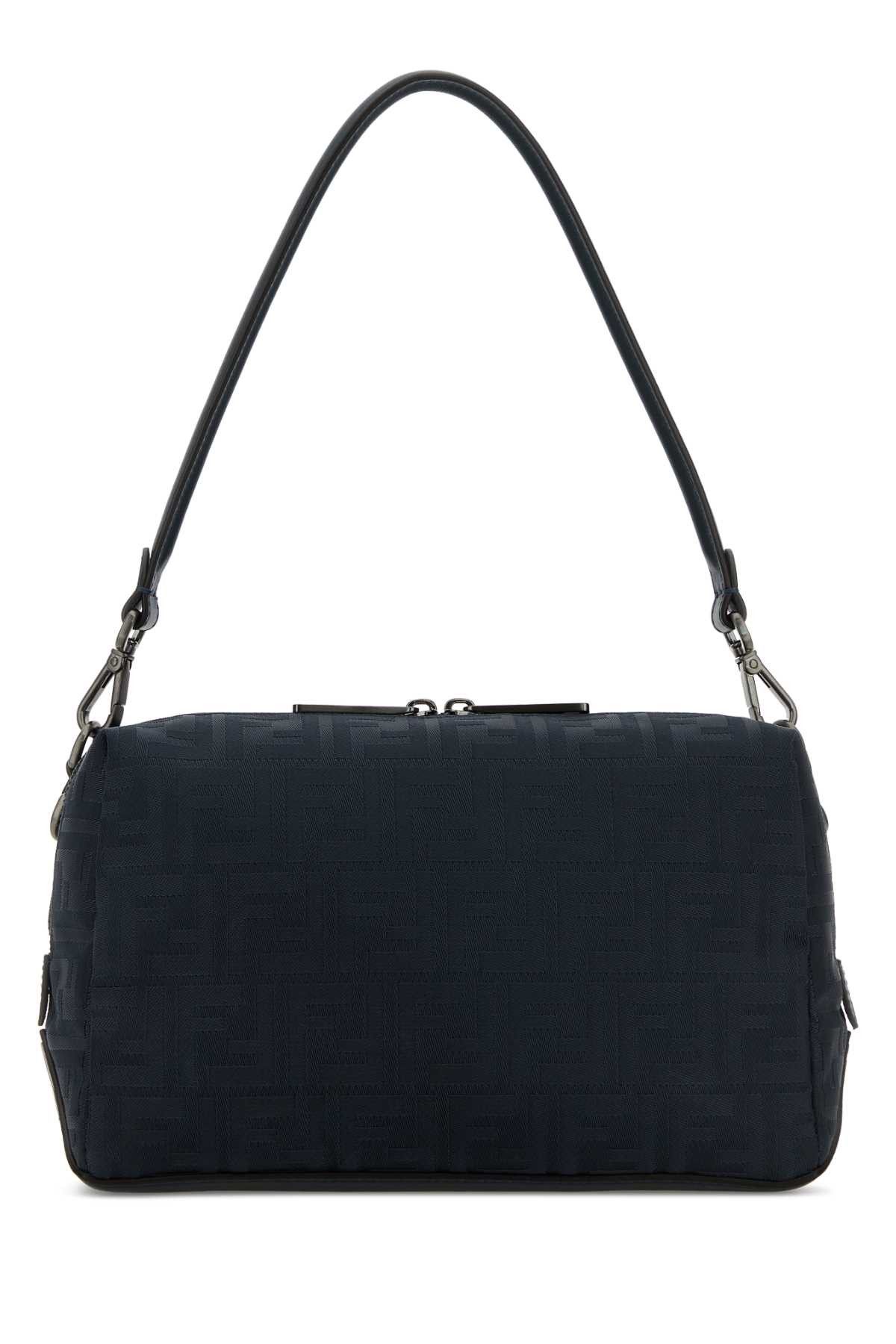 Fendi Midnight Blue Canvas Lui Medium Shoulder Bag Size ONE SIZE - 1 Thumbnail